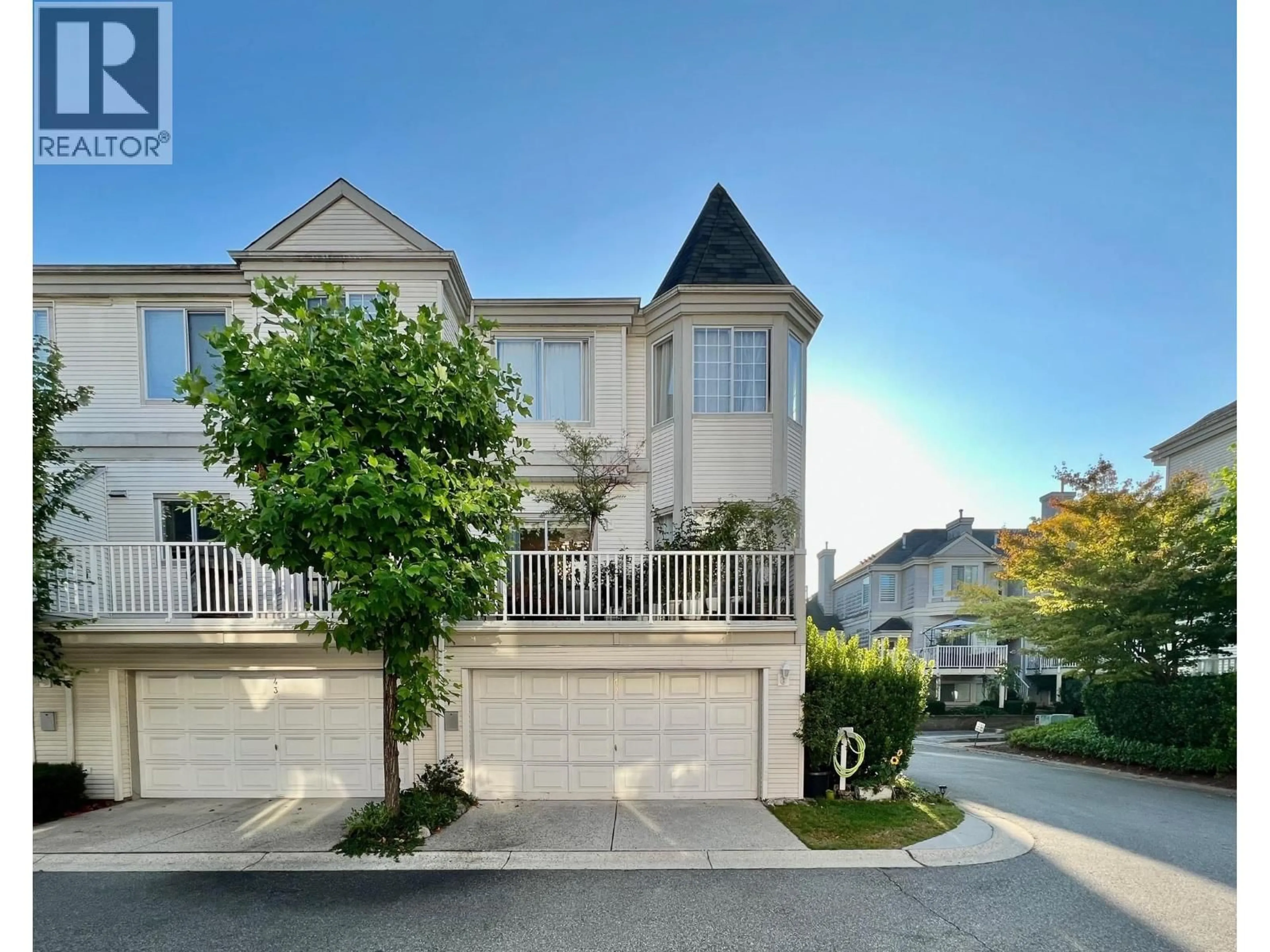 A pic from outside/outdoor area/front of a property/back of a property/a pic from drone, street for 42 - 12871 JACK BELL DRIVE, Richmond British Columbia V6V2T8