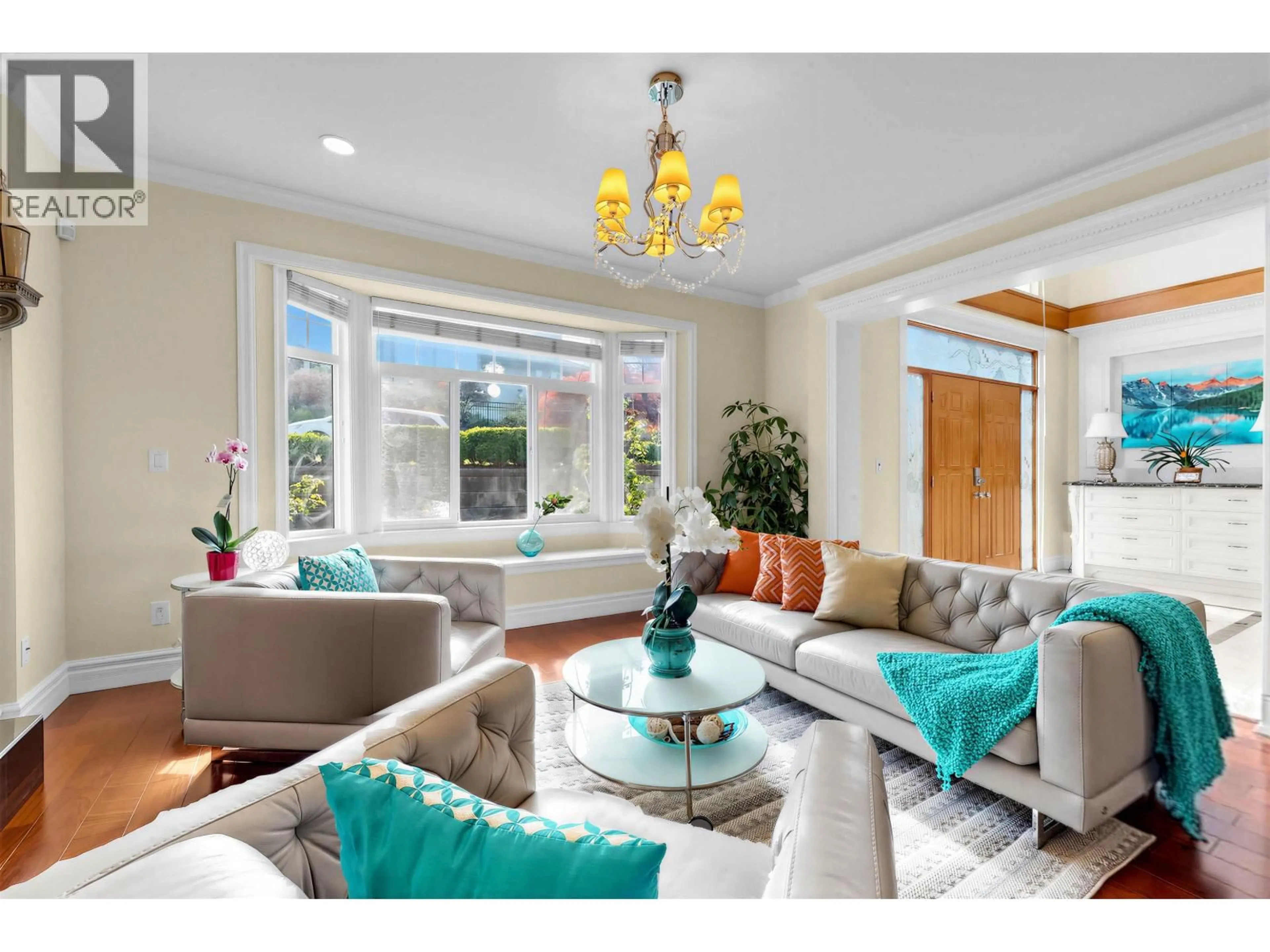 Living room with furniture, unknown for 6698 ALTRINGHAM COURT, Burnaby British Columbia V5E4J2