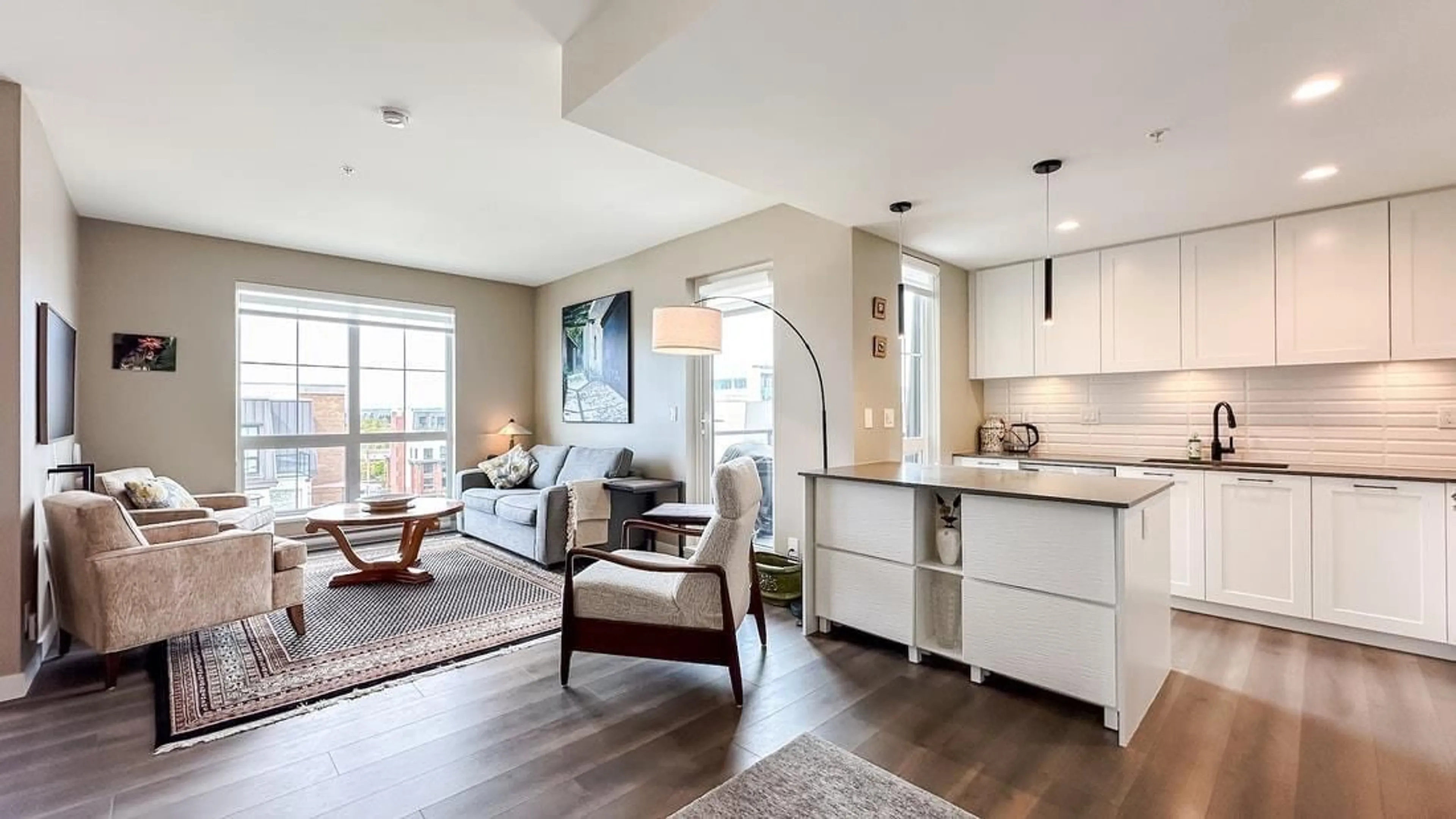 Open concept kitchen, unknown for 607 - 8327 201 STREET, Langley British Columbia V2Y3P4