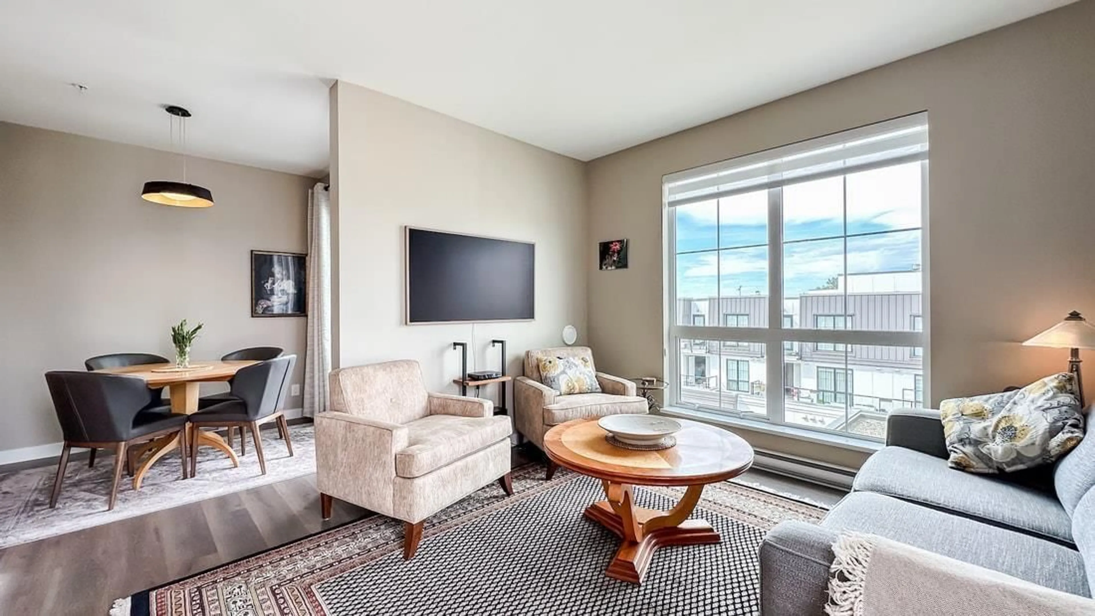 Living room with furniture, unknown for 607 - 8327 201 STREET, Langley British Columbia V2Y3P4