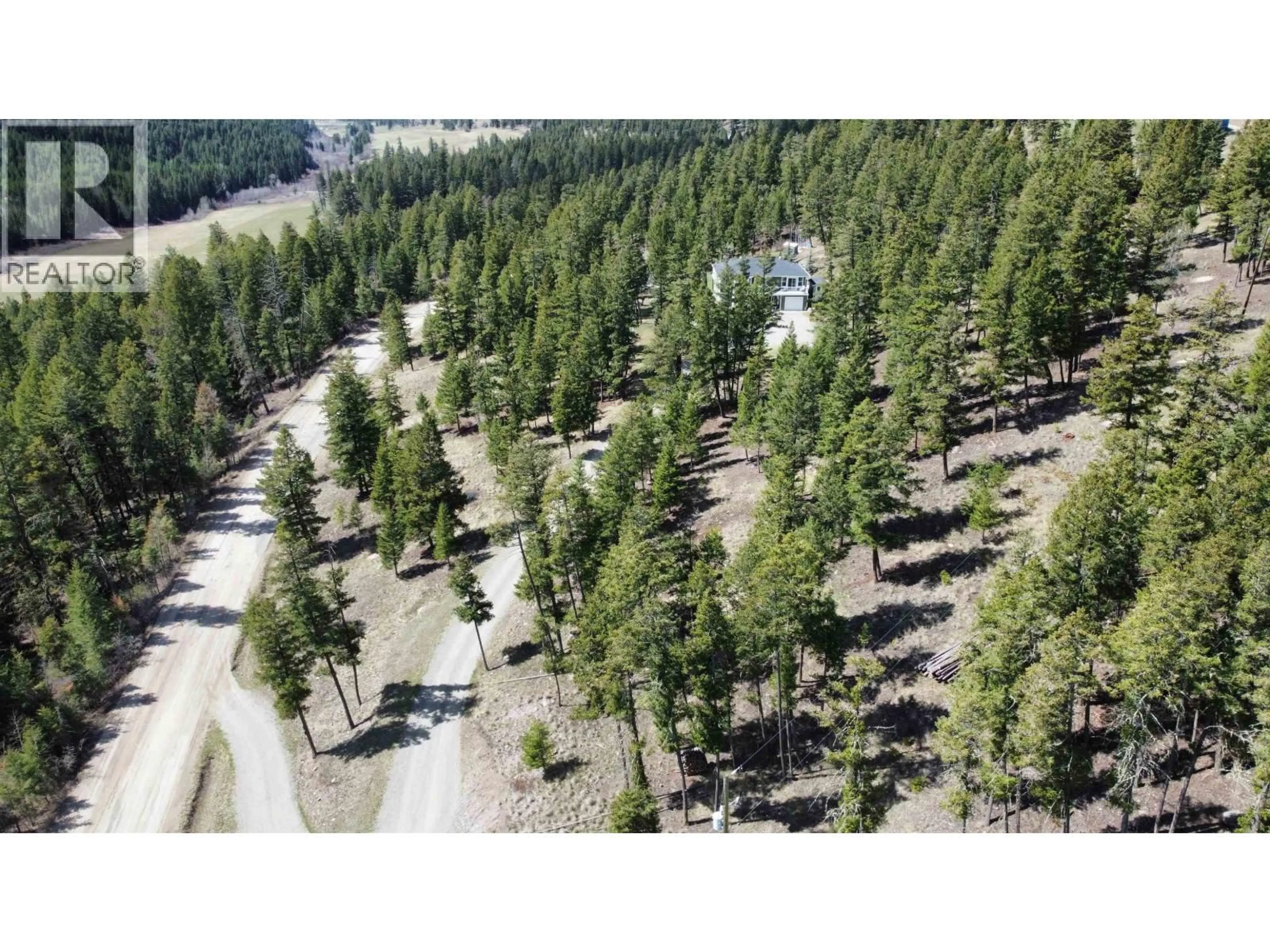 A pic from outside/outdoor area/front of a property/back of a property/a pic from drone, forest/trees view for 747 CHIMNEY VALLEY ROAD, Williams Lake British Columbia V2G4W4