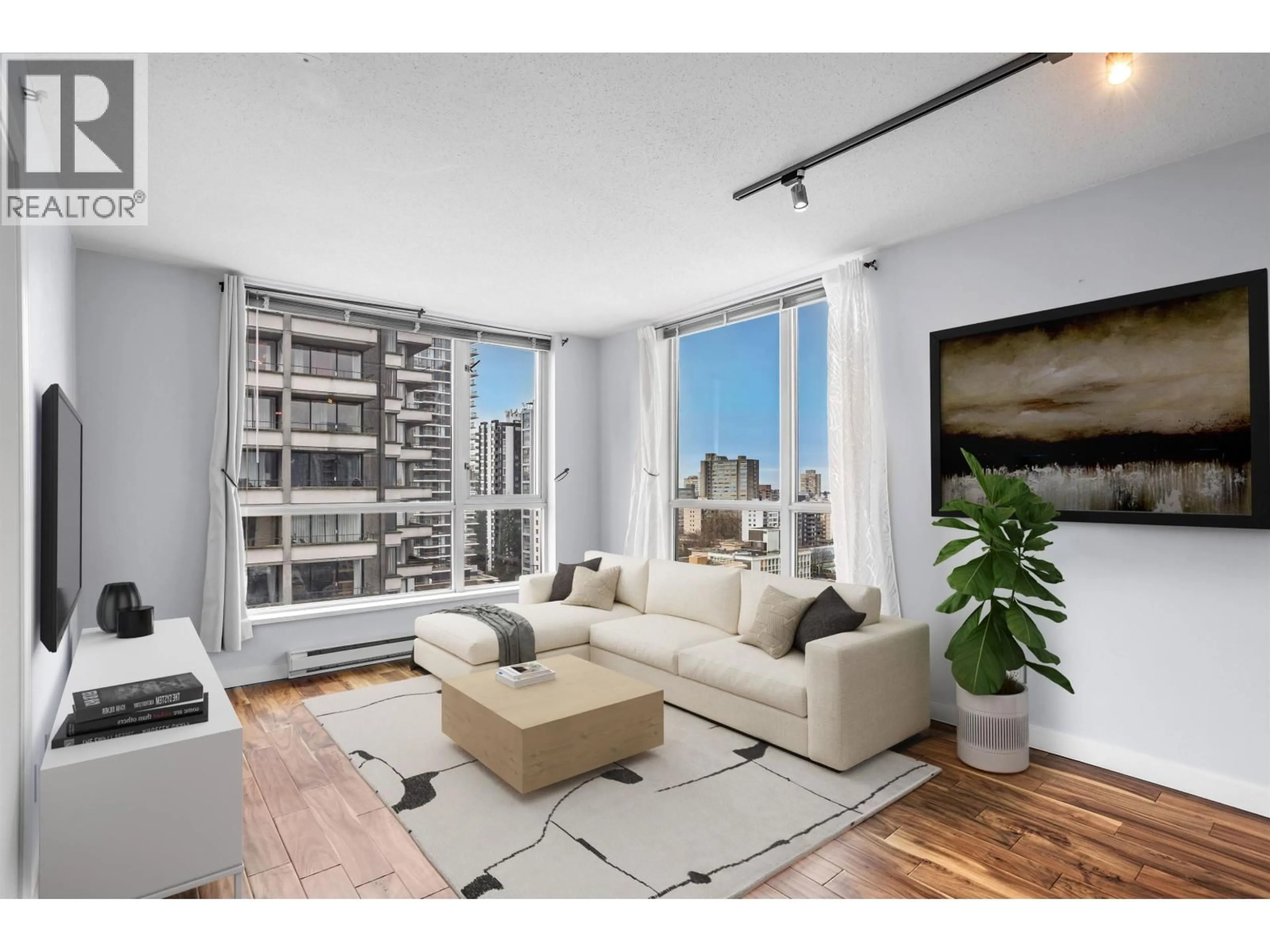 Living room with furniture, unknown for 1506 - 1420 GEORGIA STREET, Vancouver British Columbia V6G3K4