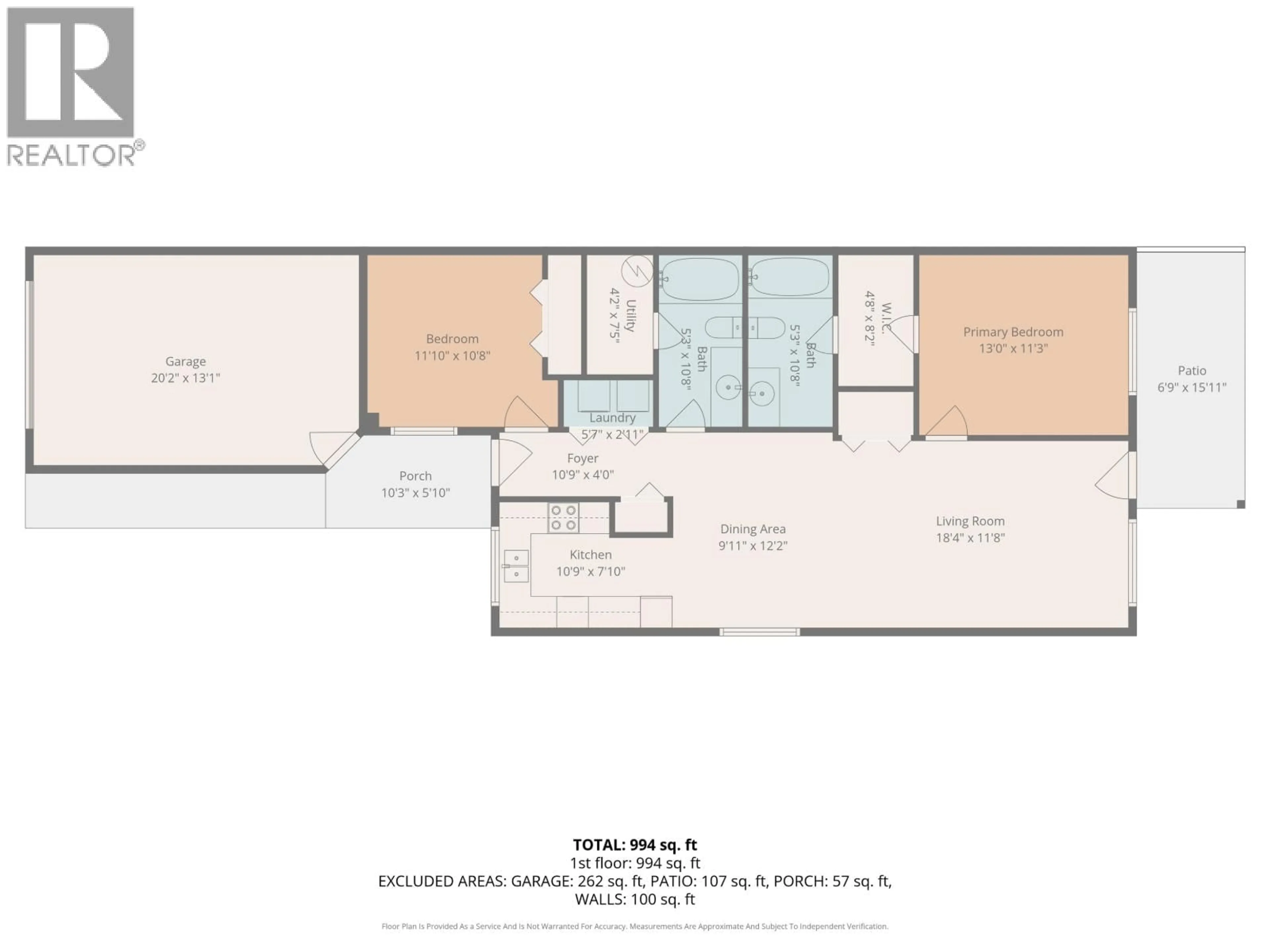 Floor plan for 409 - 2911 FERRY AVENUE, Prince George British Columbia V2N1L3