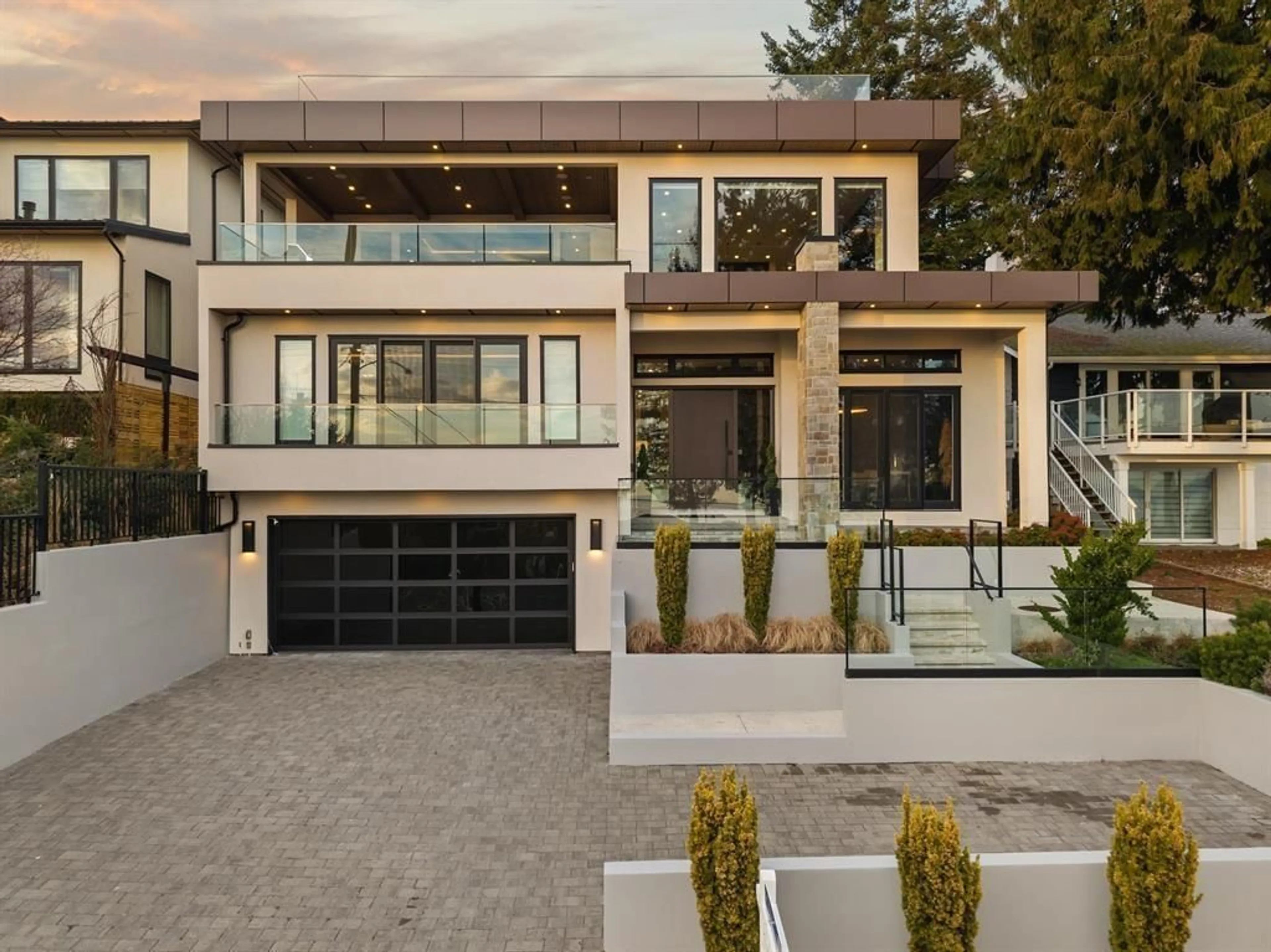 Home with brick exterior material, street for 13169 MARINE DRIVE, Surrey British Columbia V4A1E6