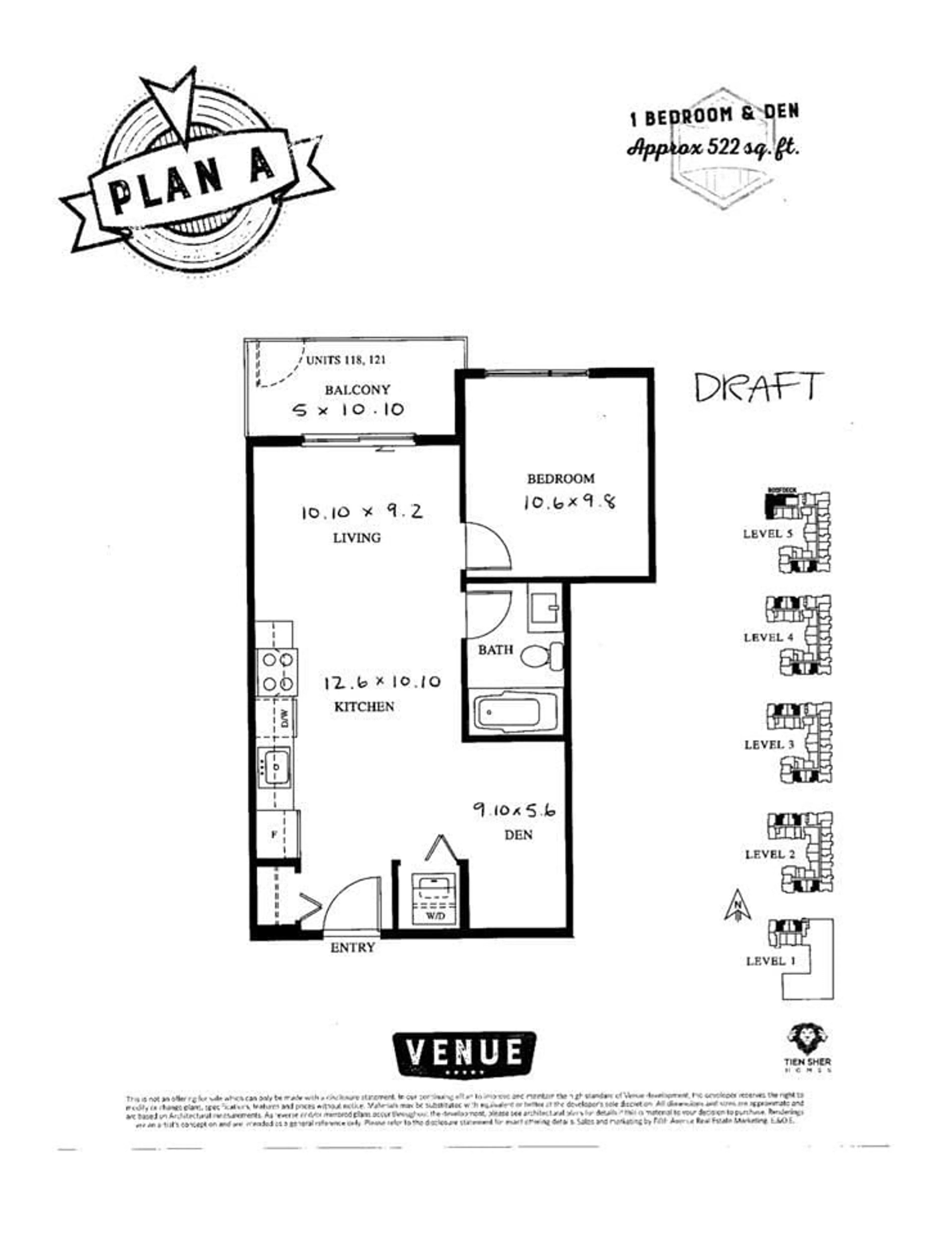Floor plan for 323 - 13768 108 AVENUE, Surrey British Columbia V3T0L9