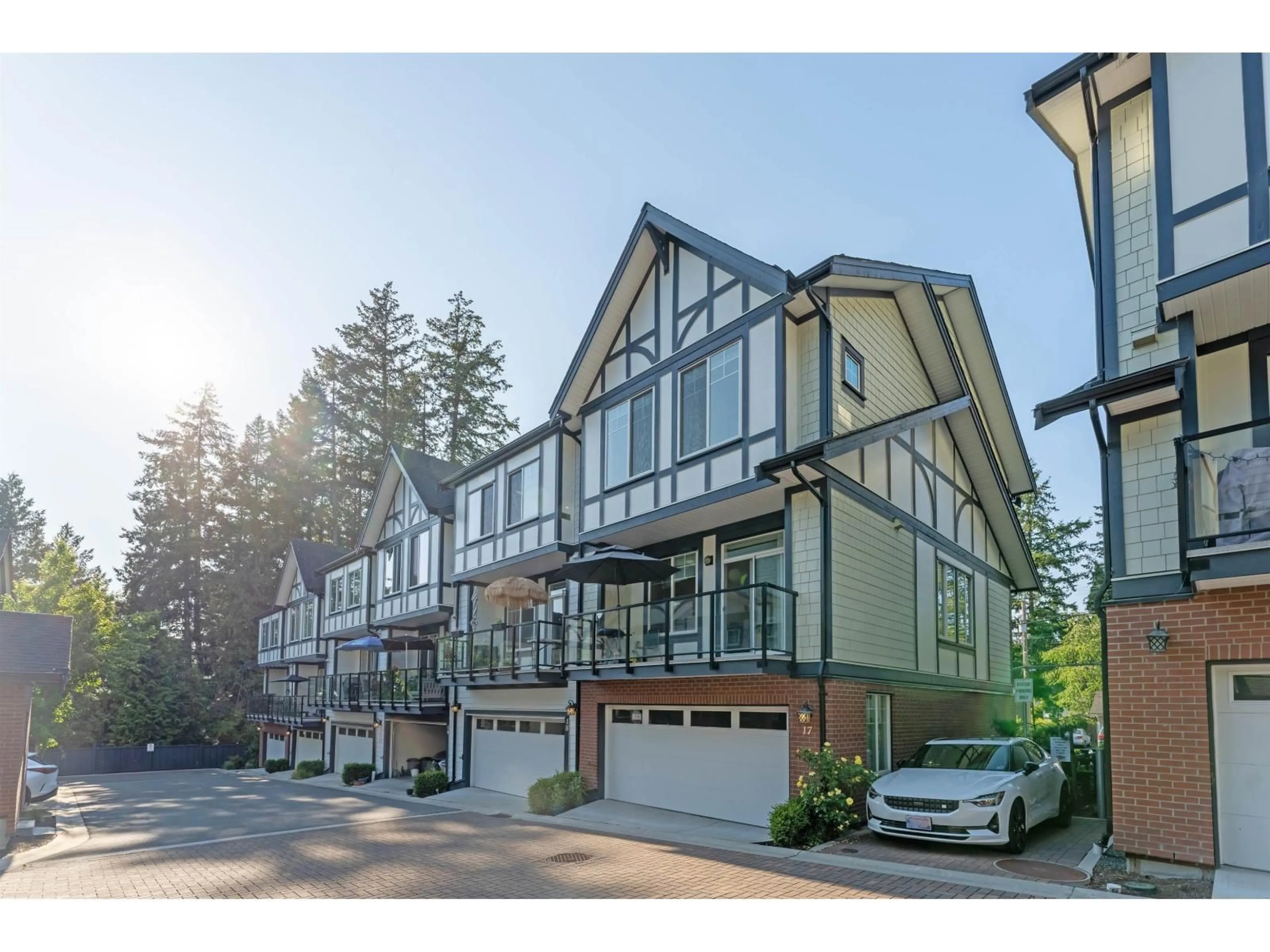 A pic from outside/outdoor area/front of a property/back of a property/a pic from drone, street for 17 - 11188 72 AVENUE, Delta British Columbia V4E0A5