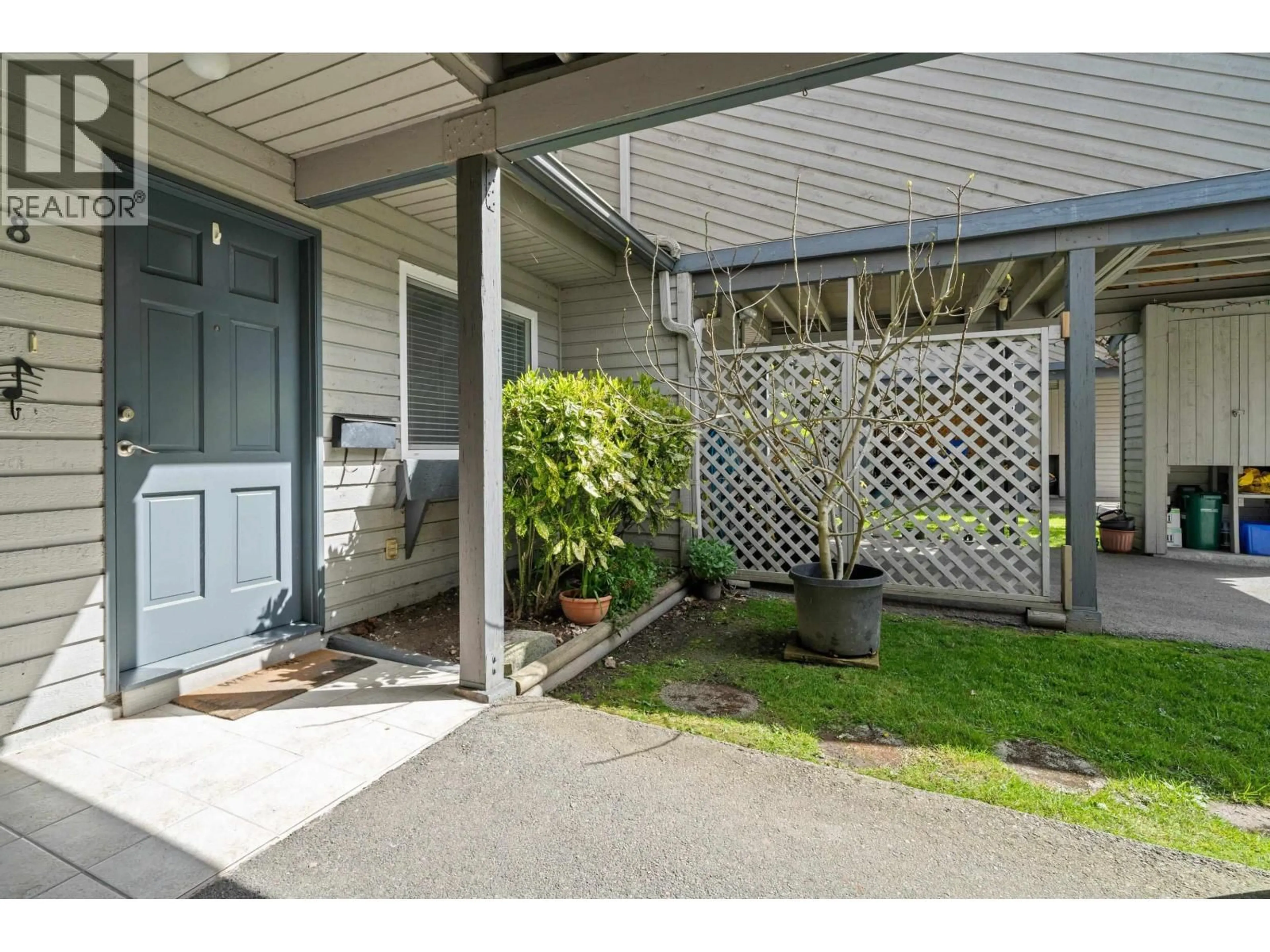 Patio, street for 8 - 7300 LEDWAY ROAD, Richmond British Columbia V7C4N9