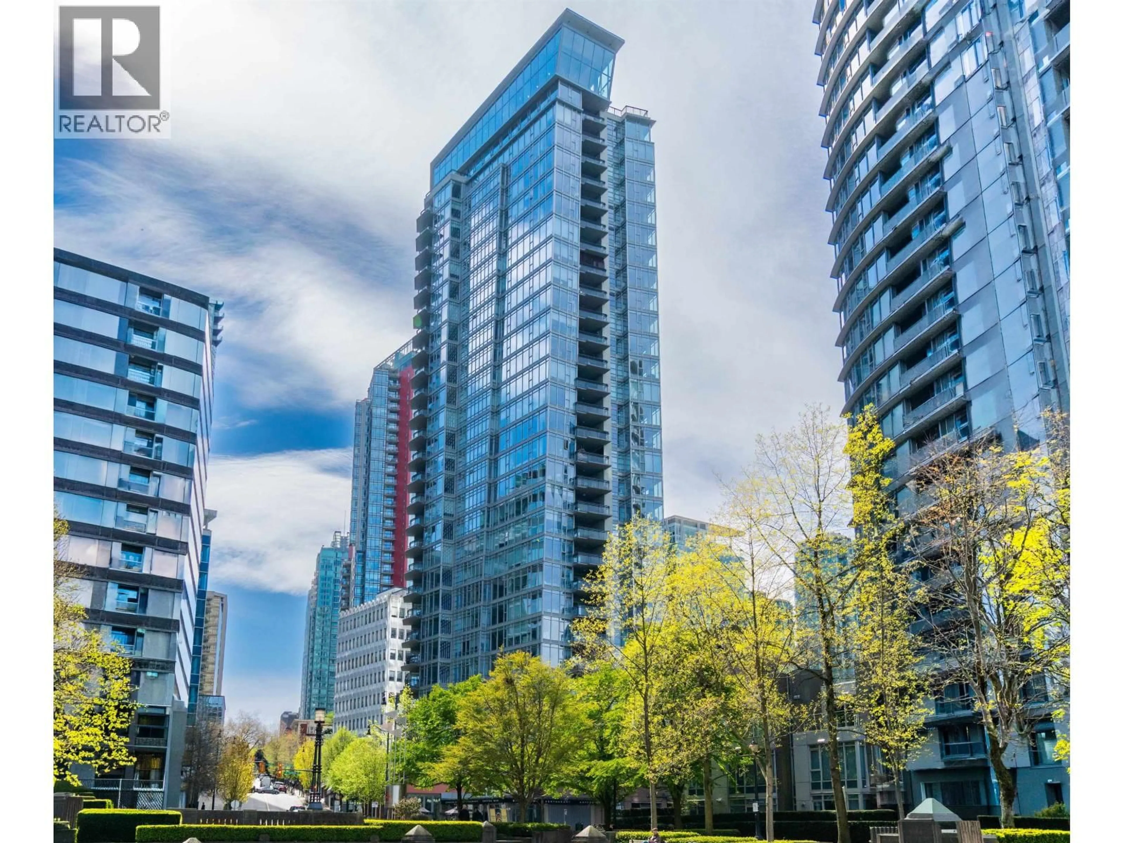 A pic from outside/outdoor area/front of a property/back of a property/a pic from drone, unknown for 2503 - 1205 HASTINGS STREET, Vancouver British Columbia V6E4T7