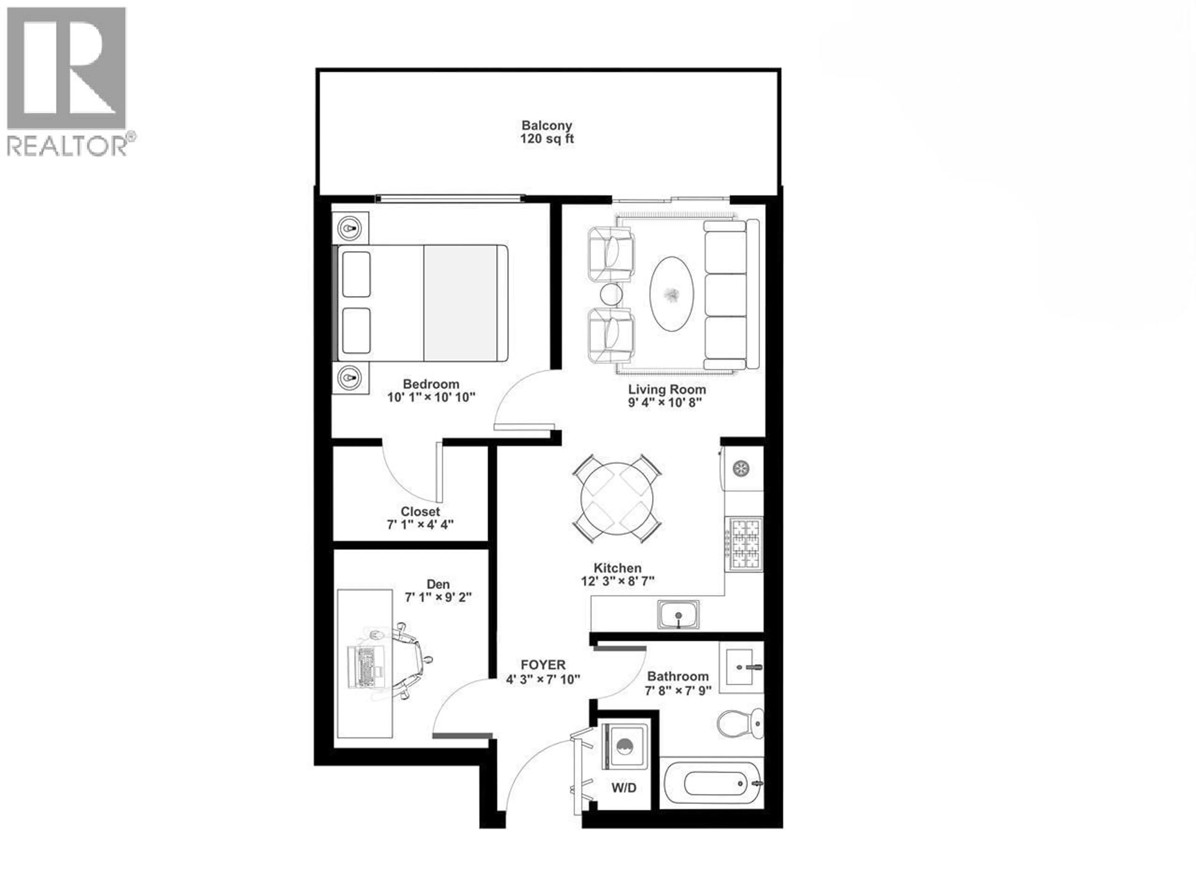 Floor plan for 612 - 3131 KETCHESON ROAD, Richmond British Columbia V6X0N4