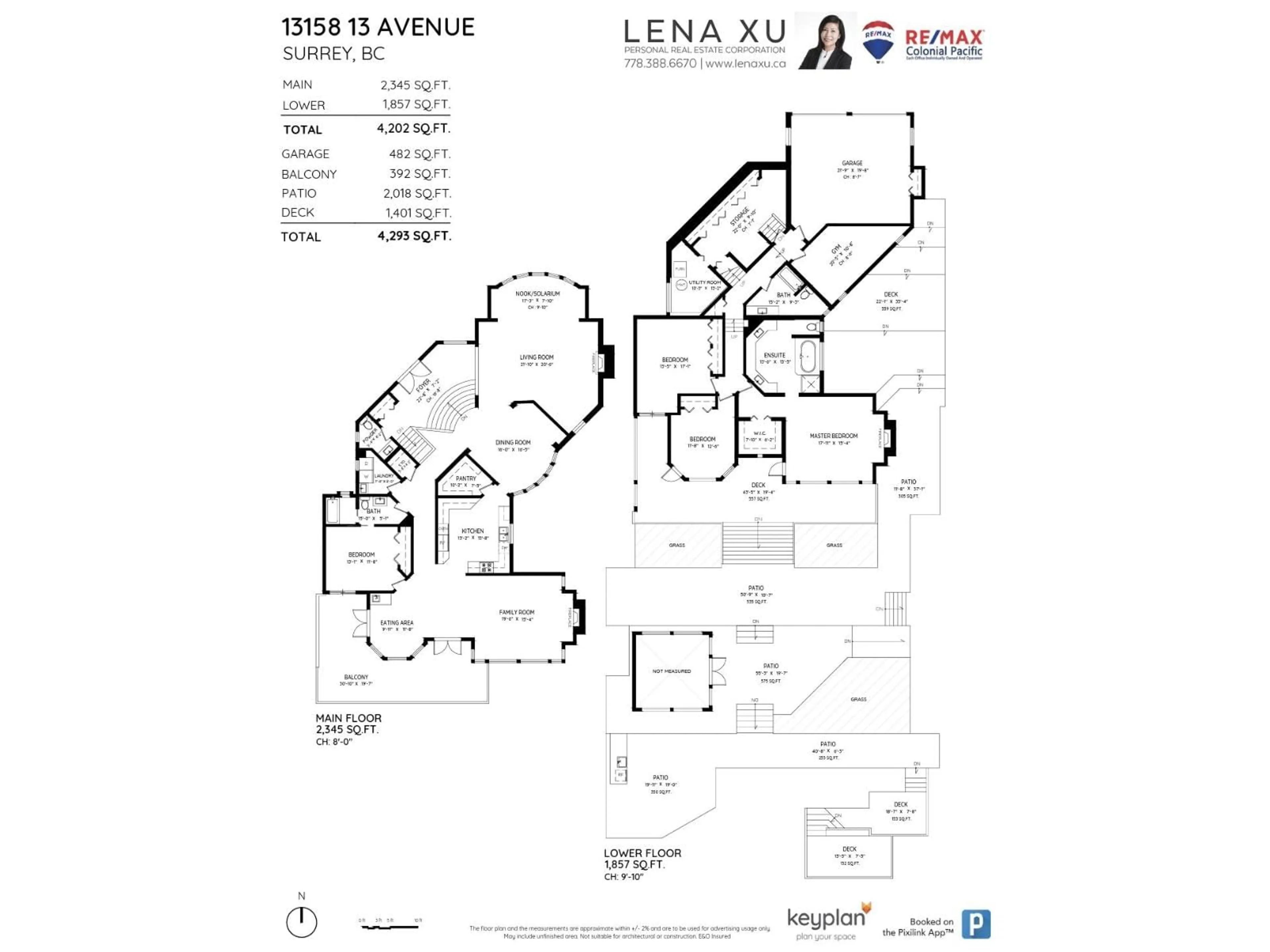 Floor plan for 13158 13 AVENUE, Surrey British Columbia V4A1B8