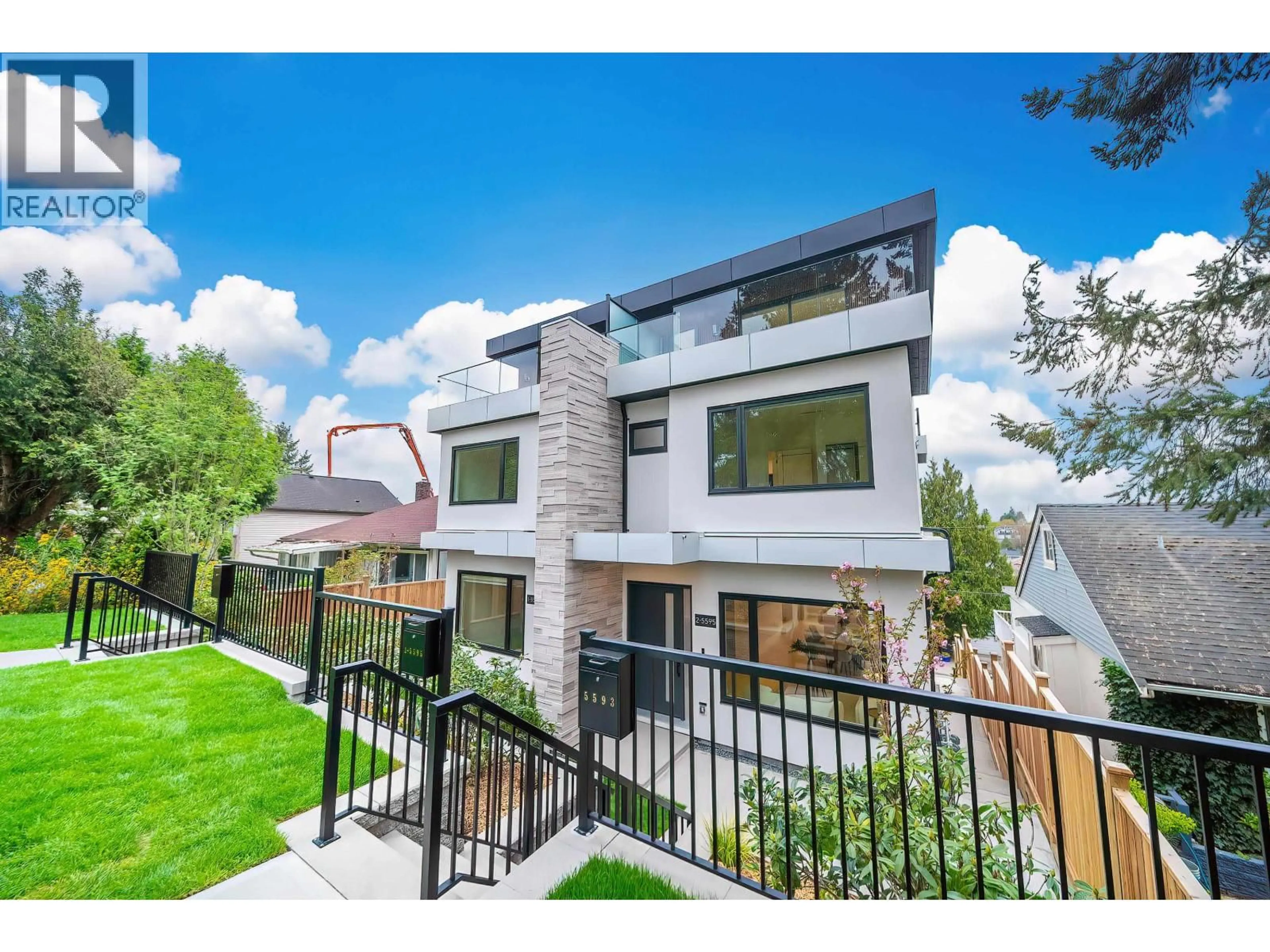 Home with brick exterior material, street for 2 - 5595 FLEMING STREET, Vancouver British Columbia V5P3G1