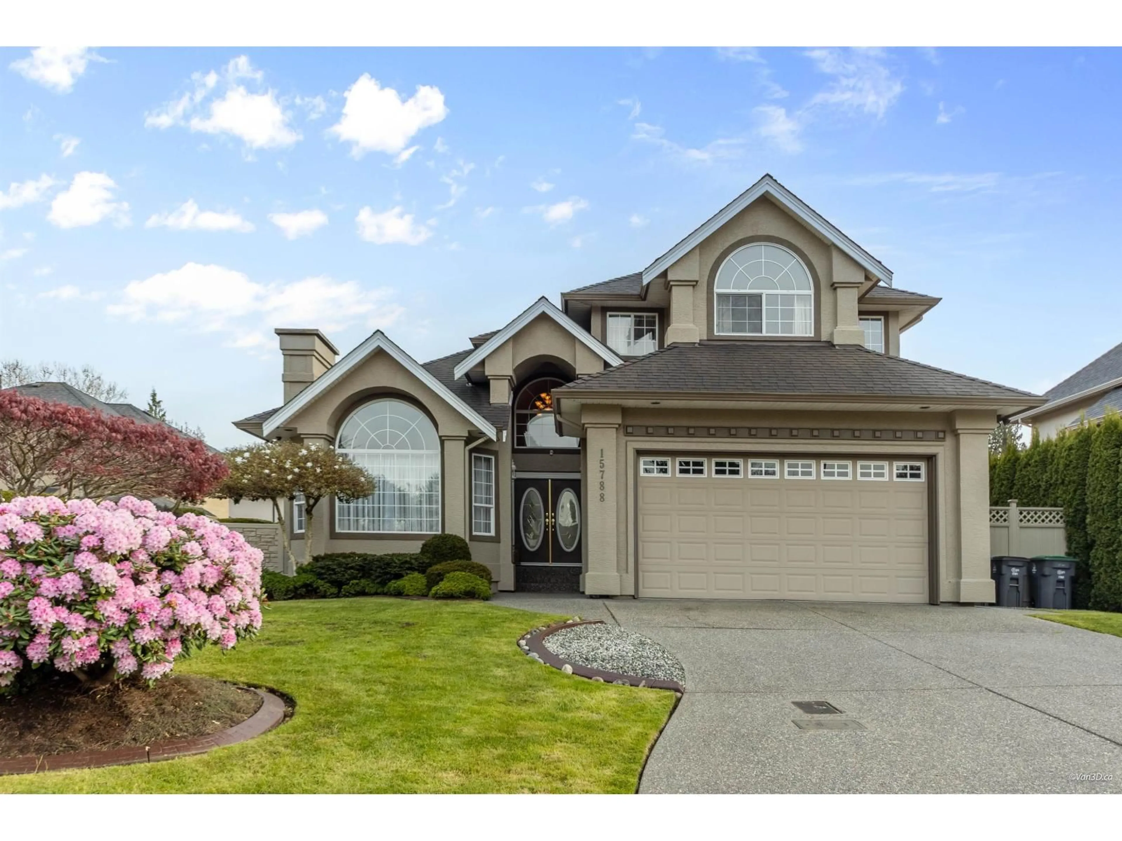 Home with vinyl exterior material, street for 15788 92A AVENUE, Surrey British Columbia V4N3C2