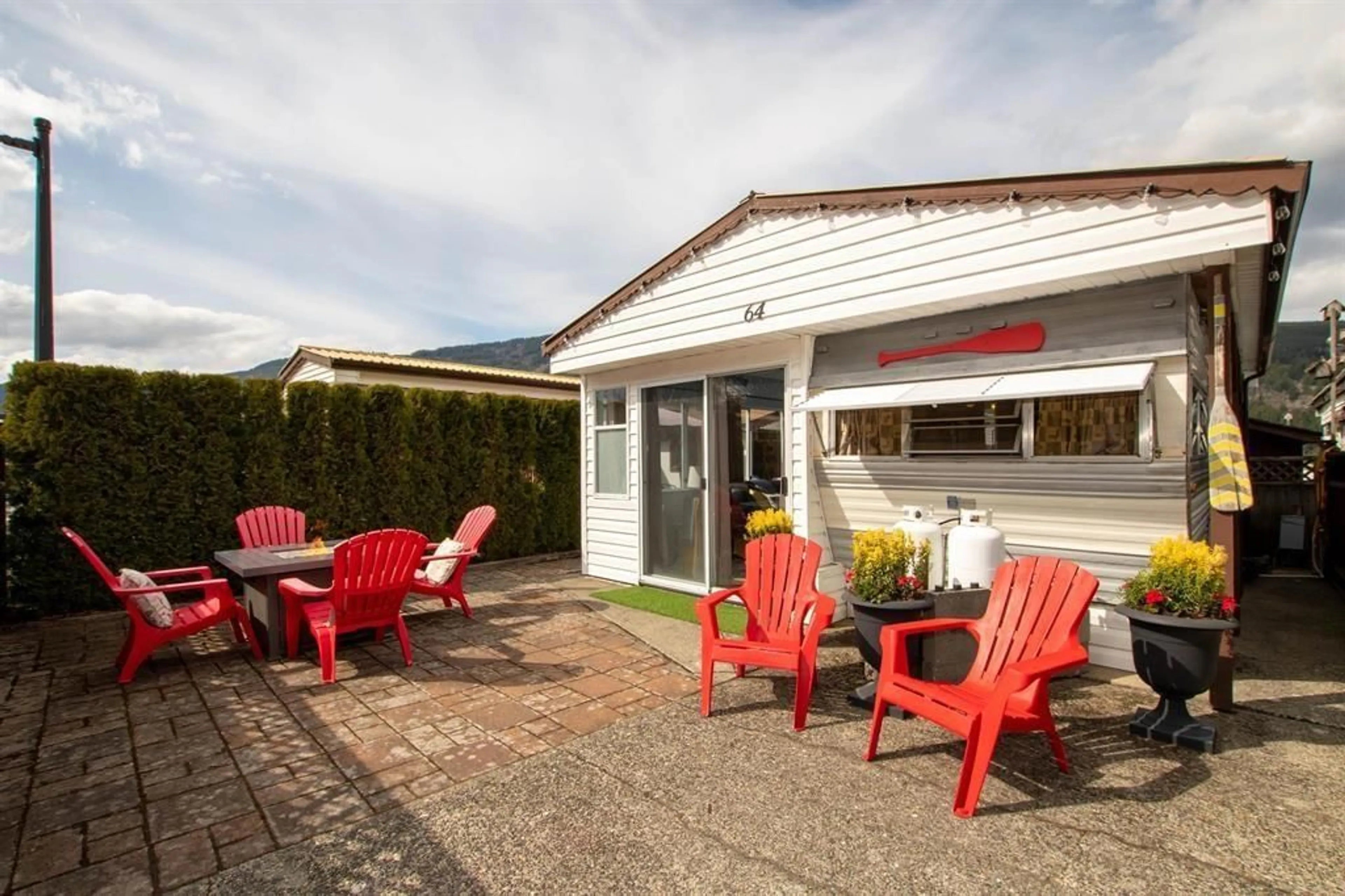 Patio, street for 64 - 1436 FROST ROAD, Columbia Valley British Columbia V2R4X8