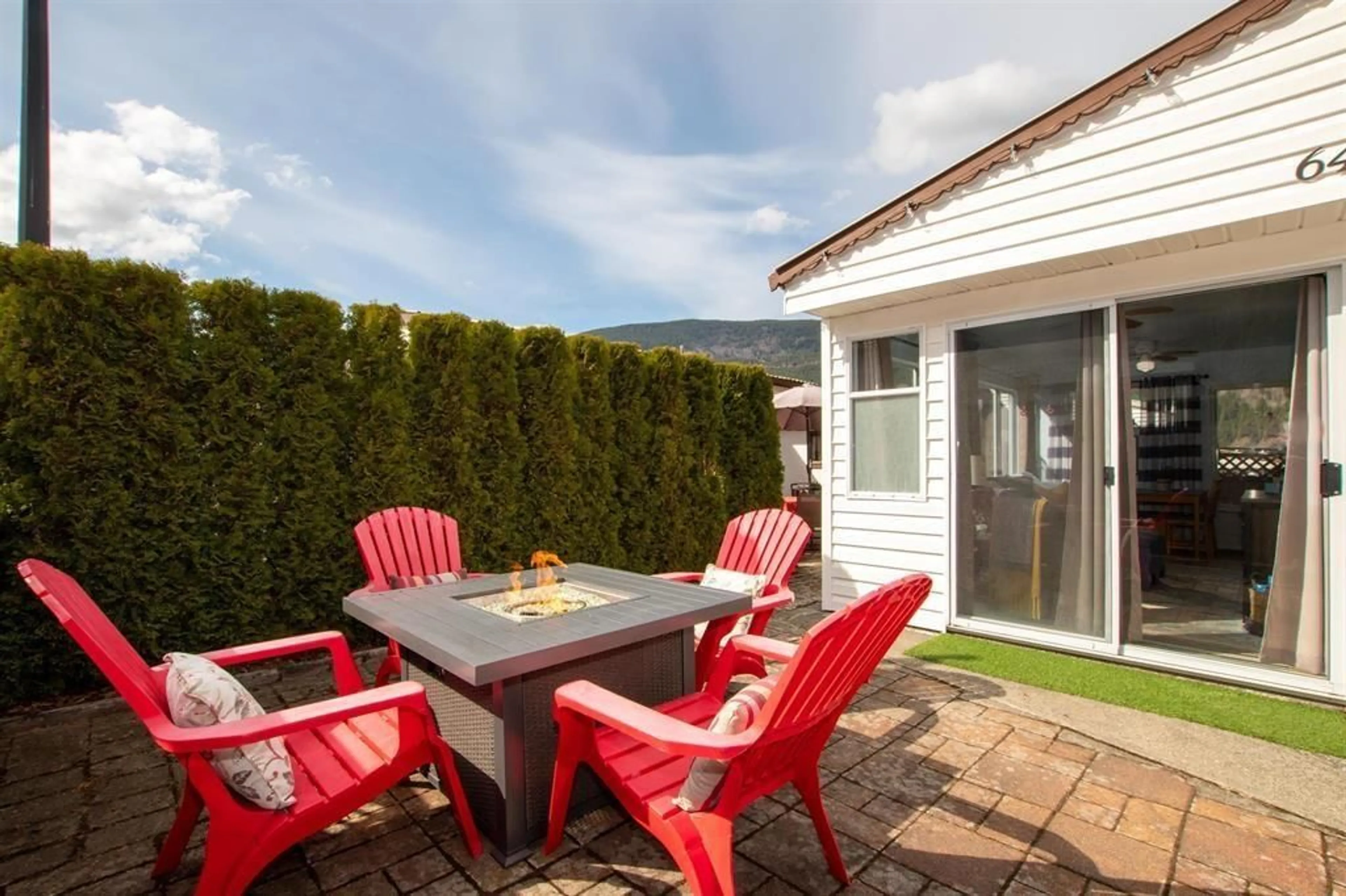 Patio, mountain view for 64 - 1436 FROST ROAD, Columbia Valley British Columbia V2R4X8