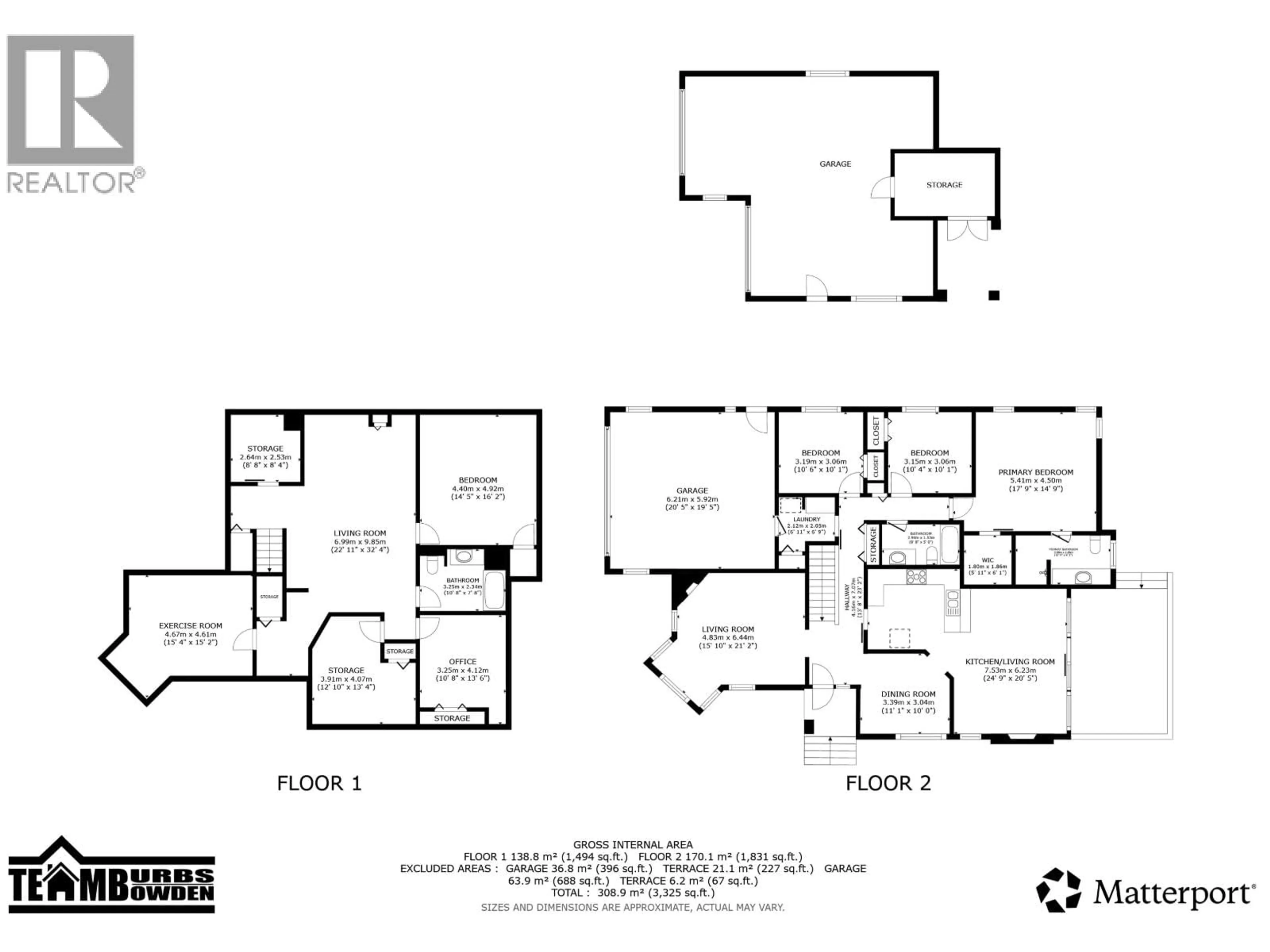 Floor plan for 308 WESTLAND ROAD, Quesnel British Columbia V2J6A7