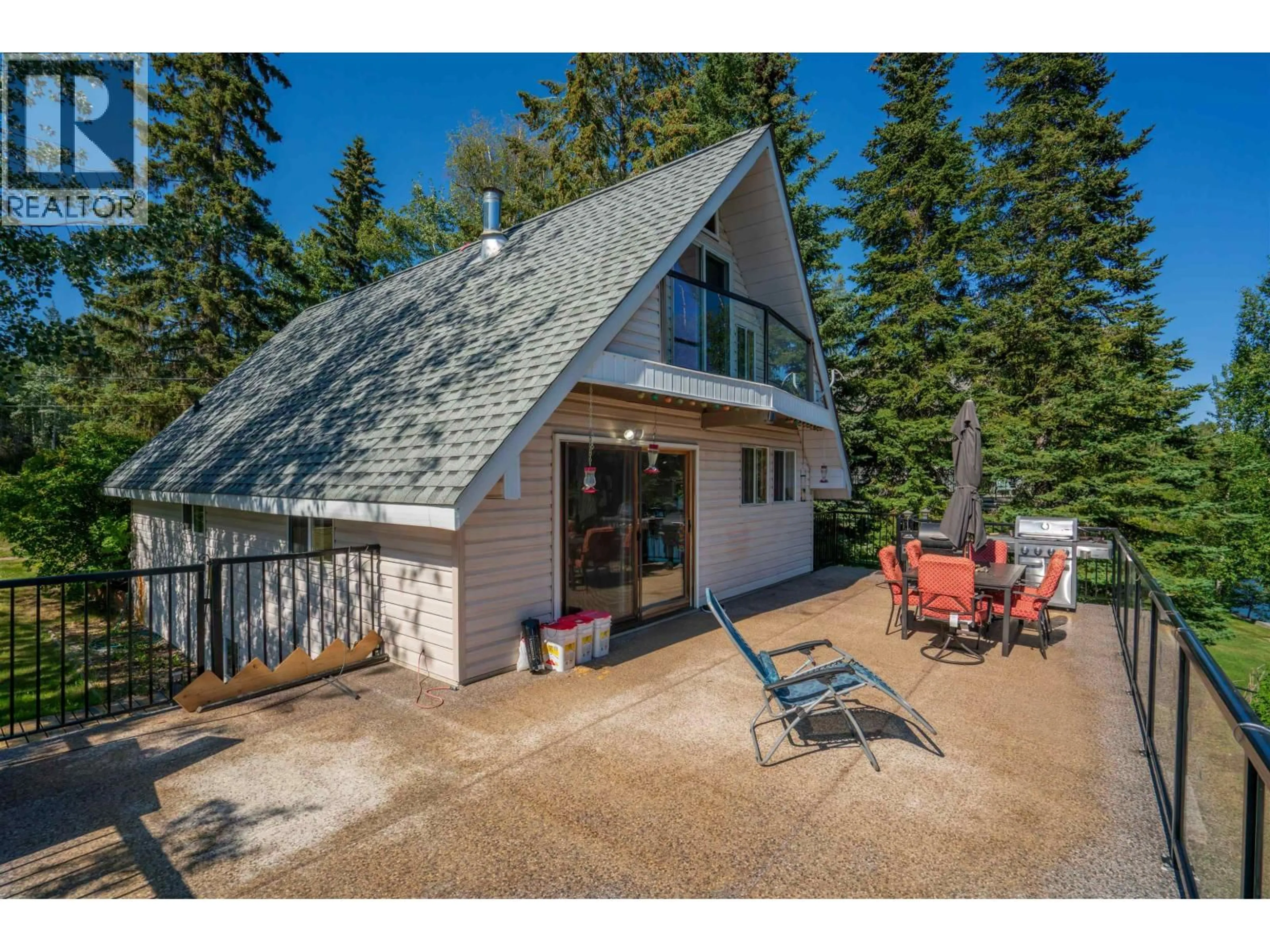 A pic from outside/outdoor area/front of a property/back of a property/a pic from drone, unknown for 25685 NESS LAKE ROAD, Prince George British Columbia V2K5N3