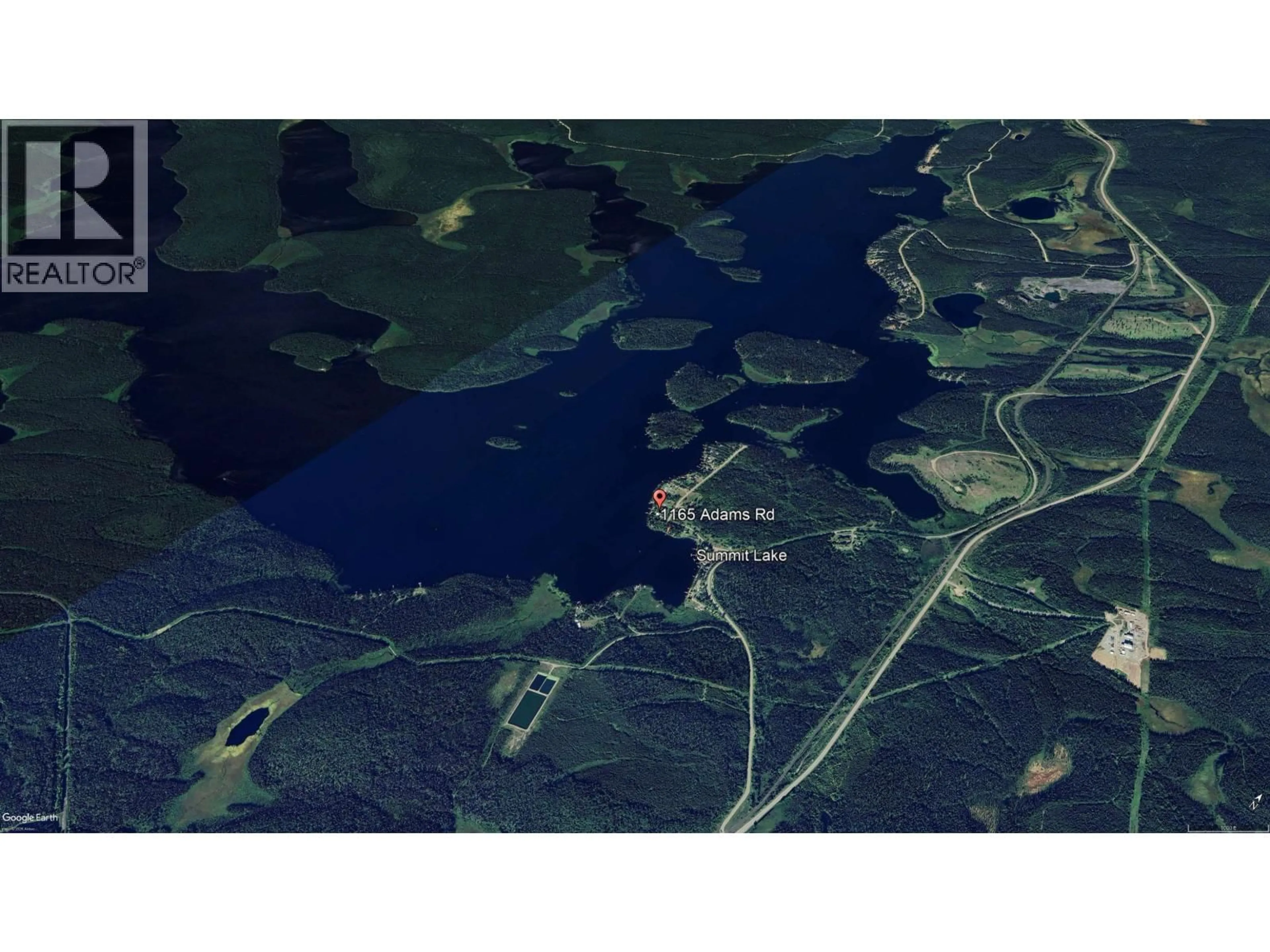 Picture of a map for 1165 ADAMS ROAD, Prince George British Columbia V0J2S0