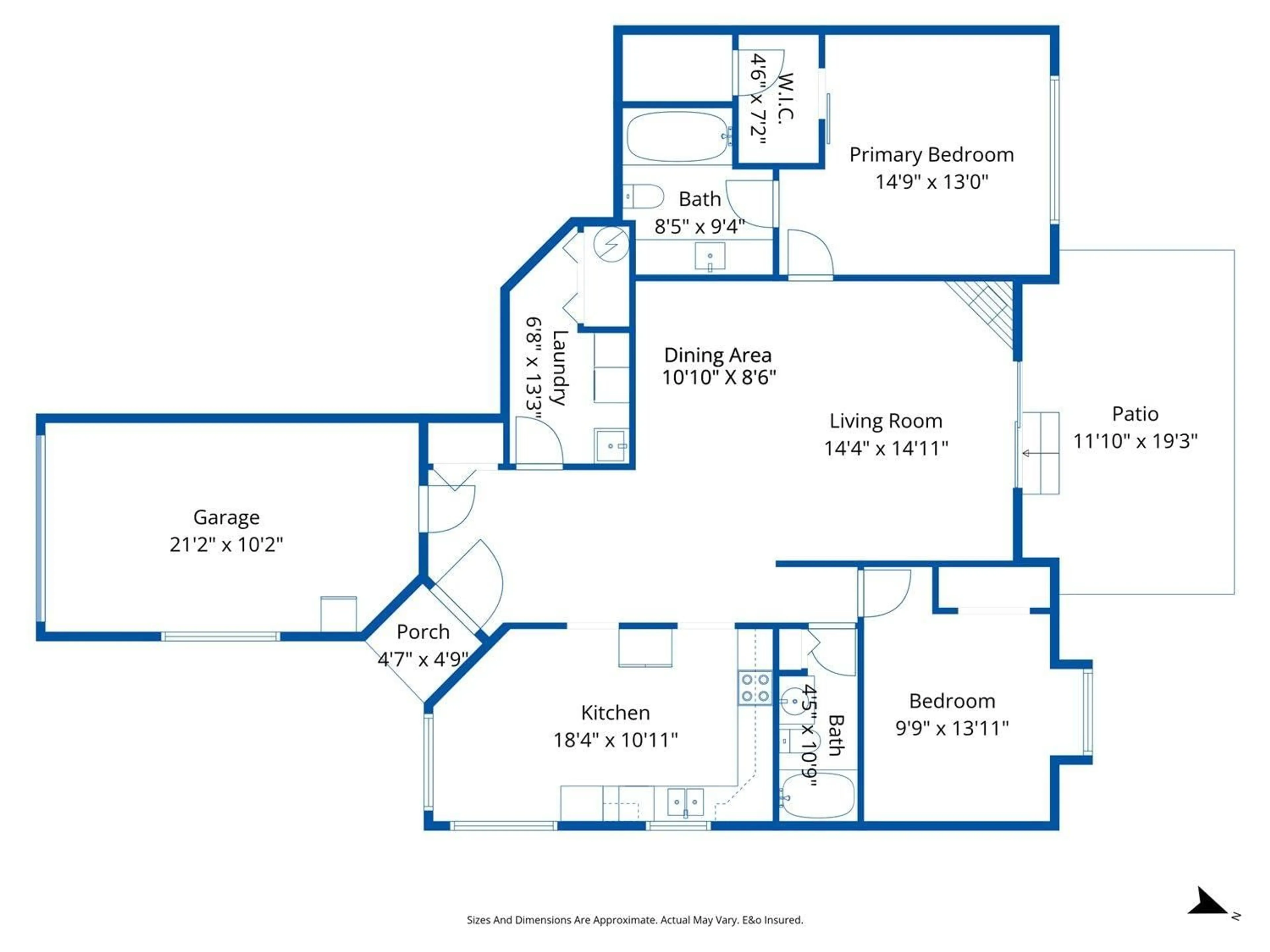 Floor plan for 11 - 34250 HAZELWOOD AVENUE, Abbotsford British Columbia V2S7L4