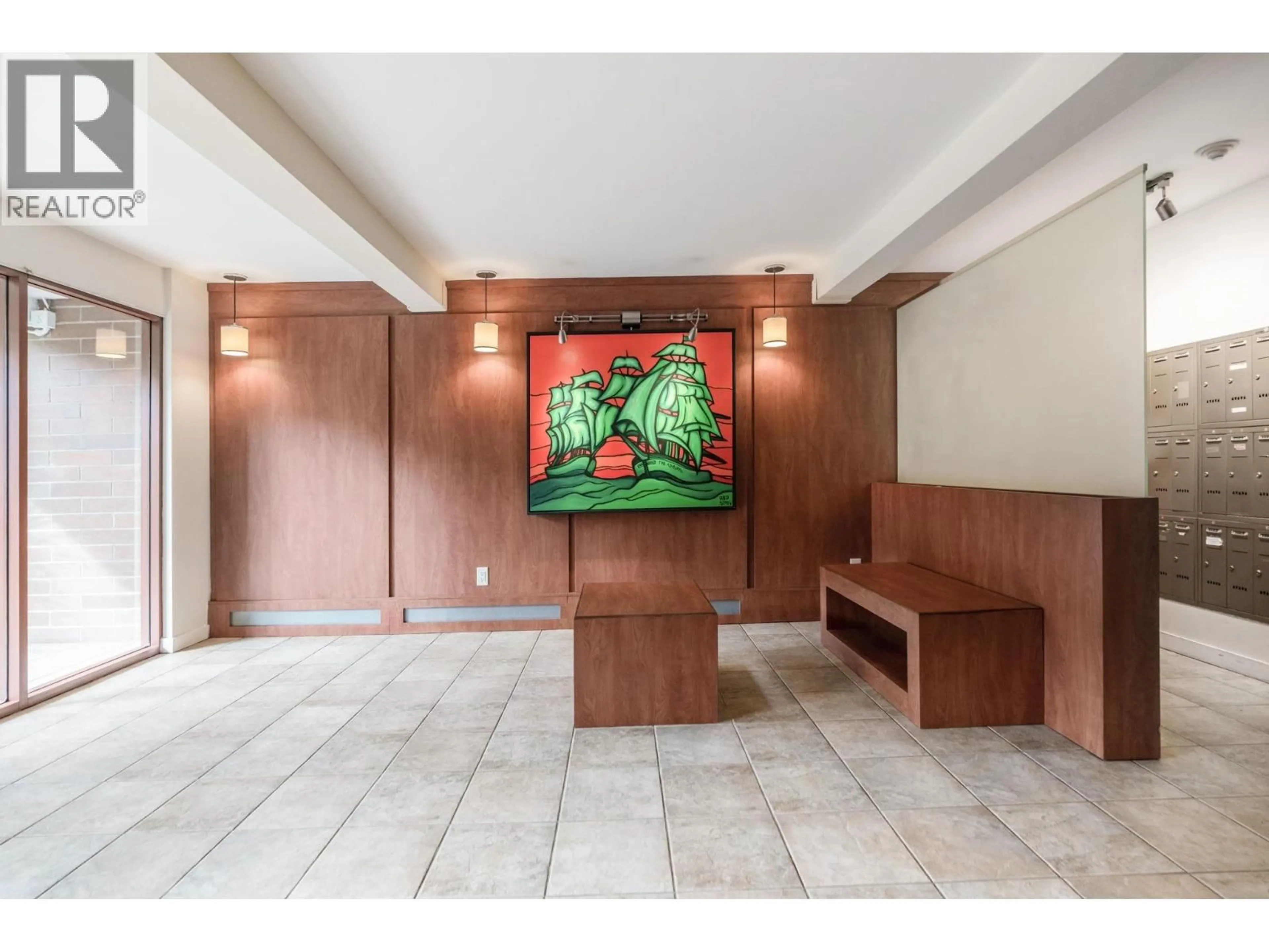 Lobby for 409 - 1535 NELSON STREET, Vancouver British Columbia V6G1M2