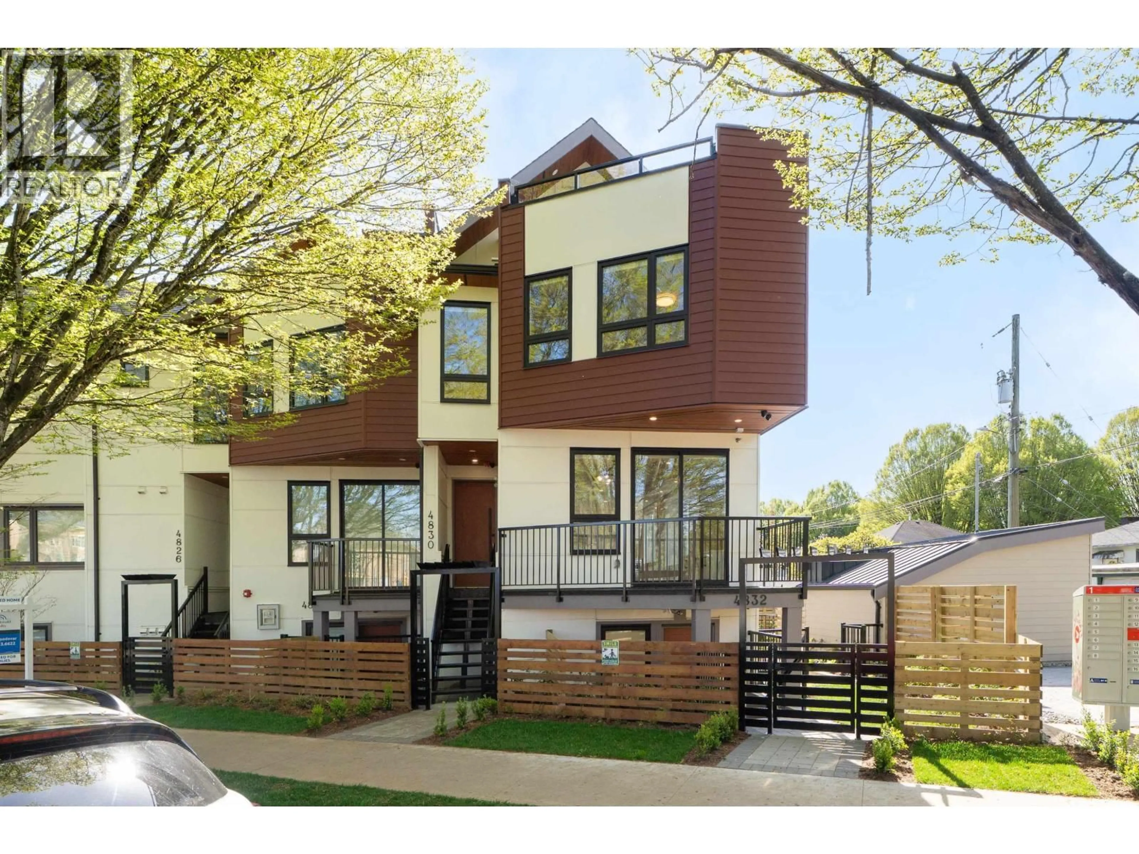 Home with brick exterior material, street for 4830 DUCHESS STREET, Vancouver British Columbia V5R3L6