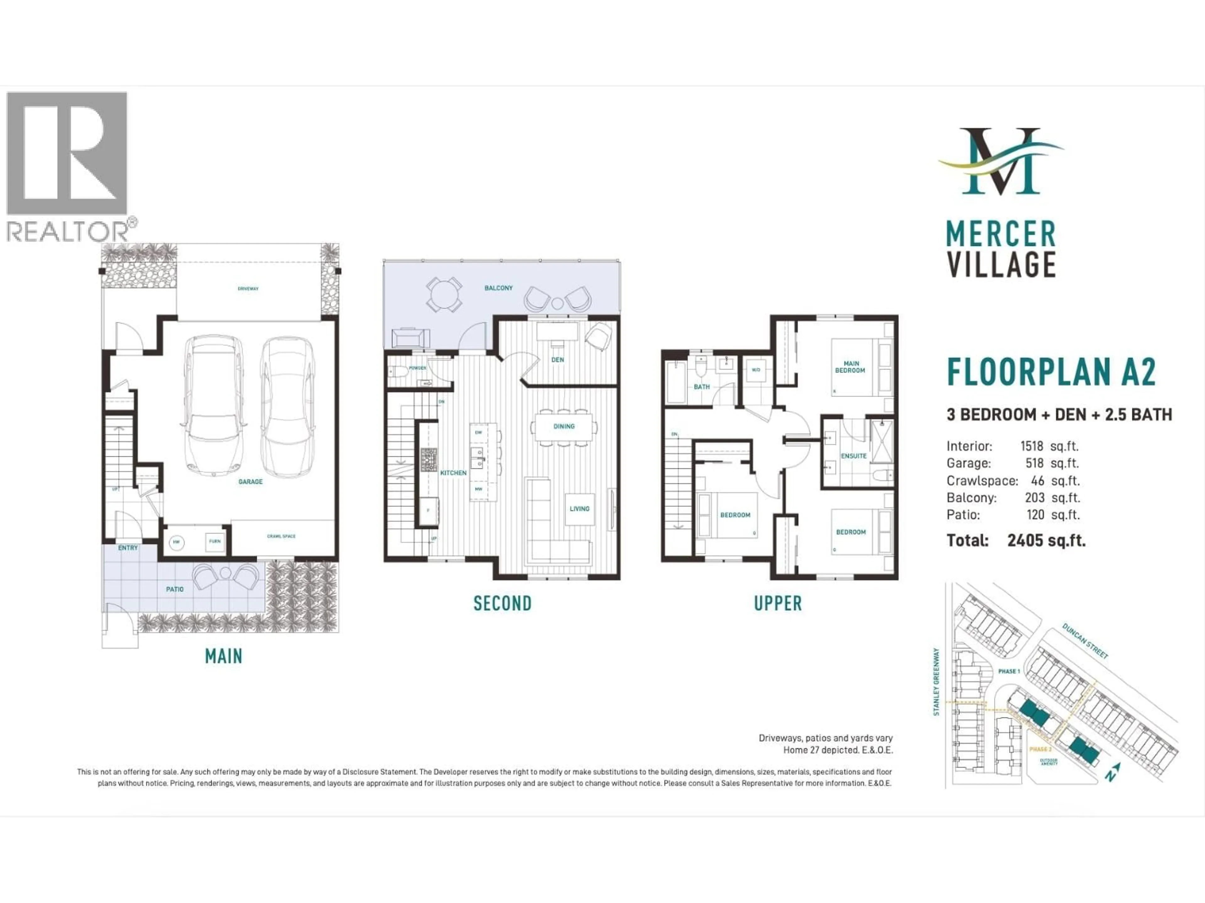 Floor plan for 26 - 388 DUNCAN STREET, New Westminster British Columbia V3M0P9