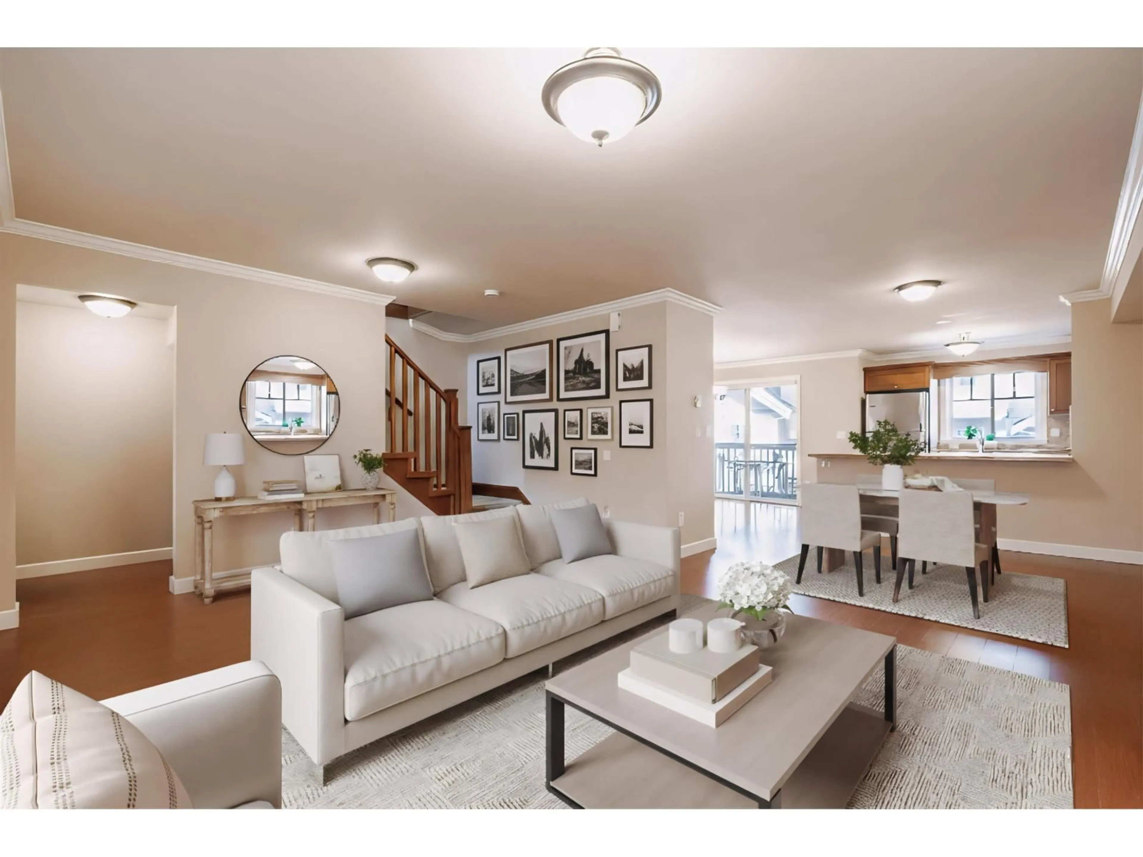 Living room with furniture, unknown for 25 - 6238 192 STREET, Surrey British Columbia V3S0S2