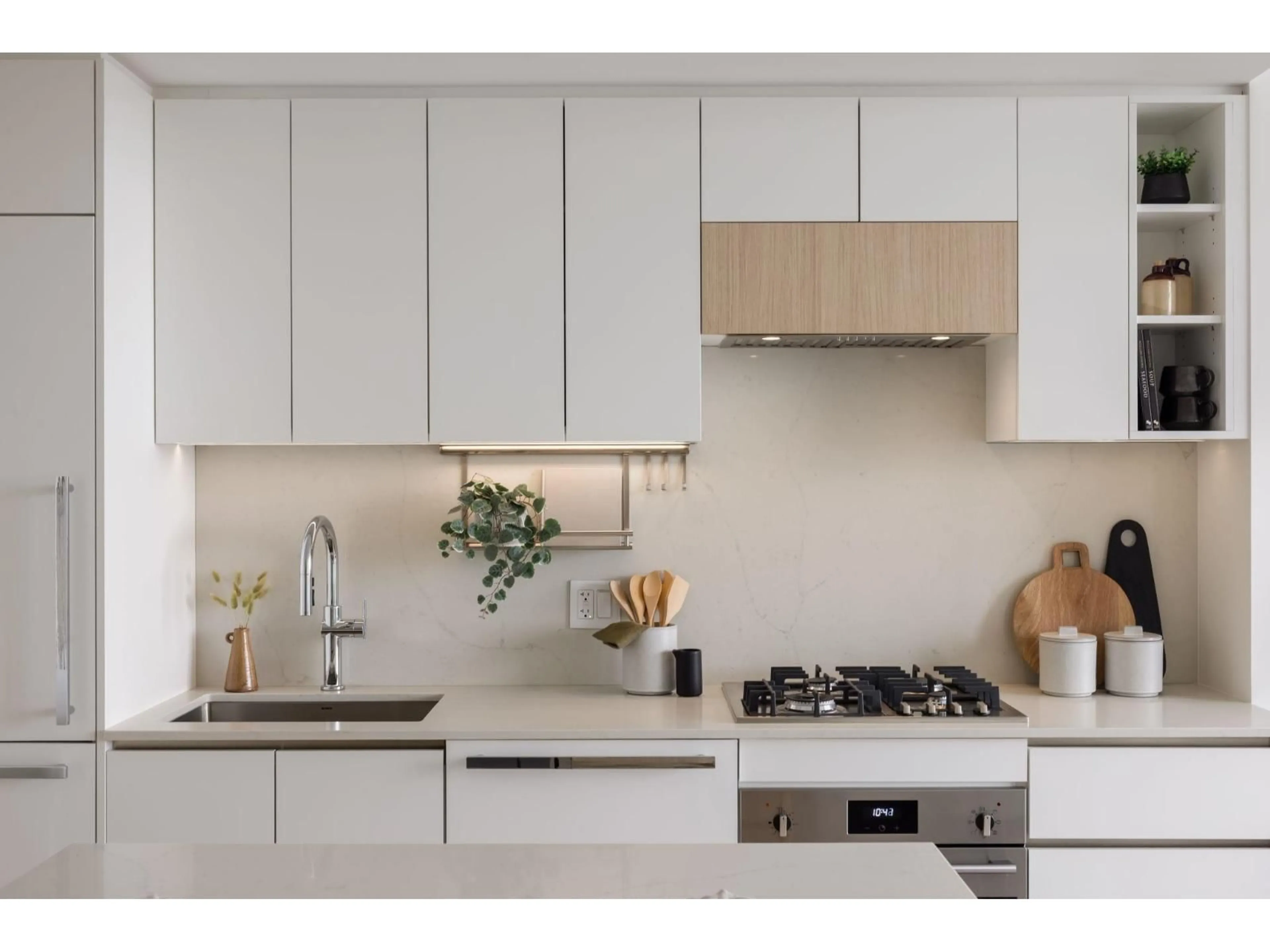 Contemporary kitchen, unknown for 2305 - 13573 98A AVENUE, Surrey British Columbia V3T0X1