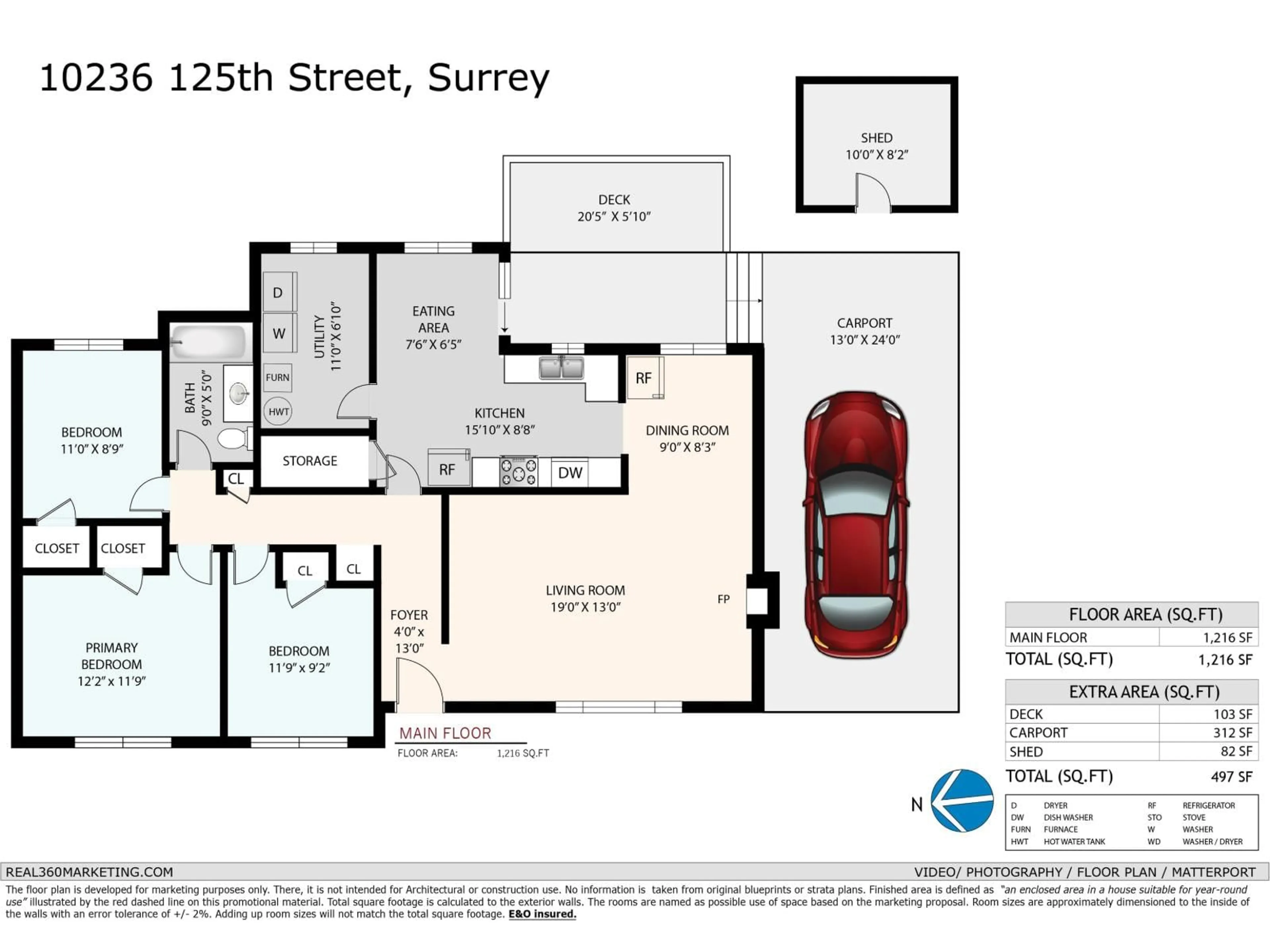 Floor plan for 10236 125 STREET, Surrey British Columbia V3V4Y4