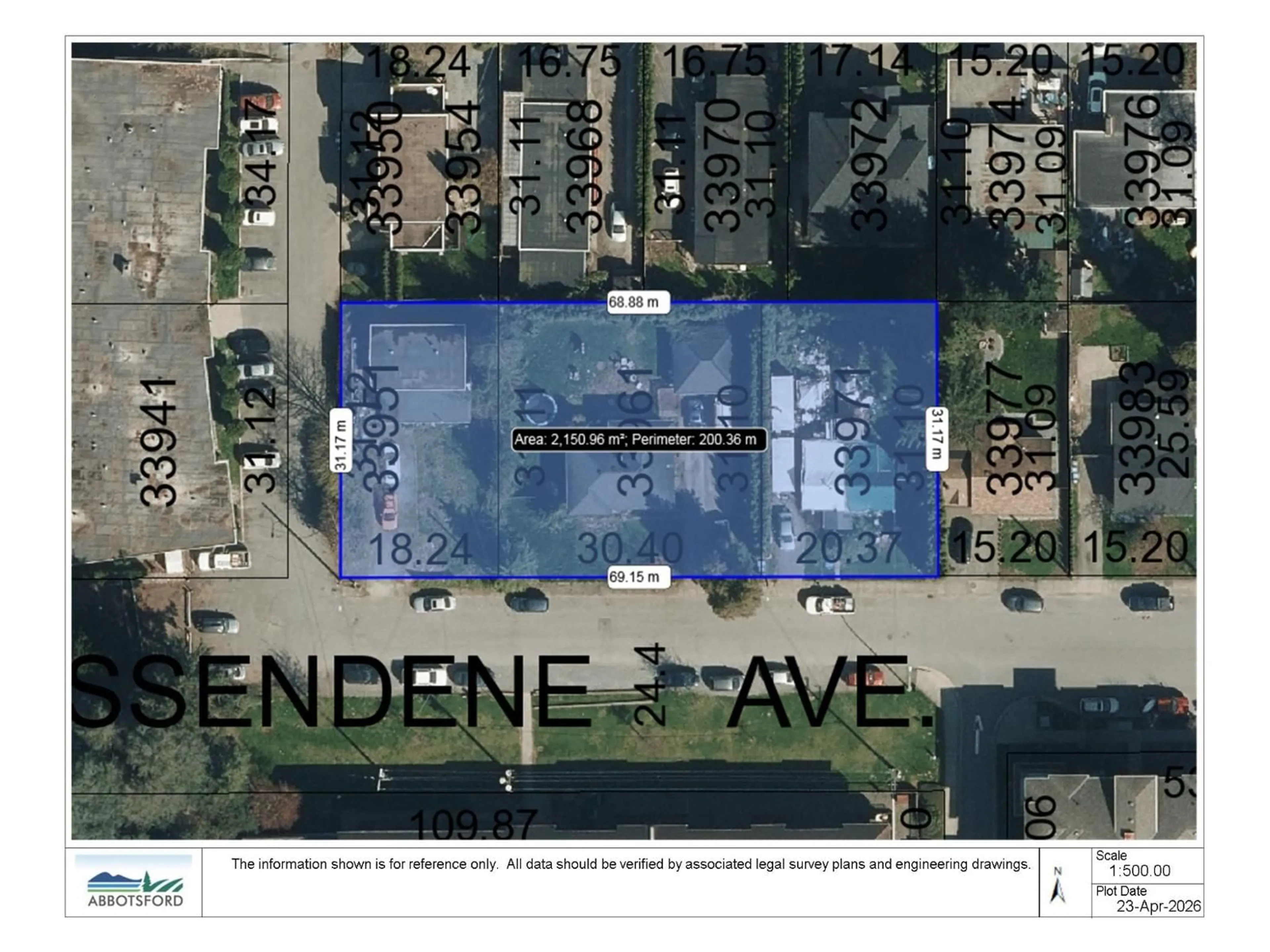 A pic from outside/outdoor area/front of a property/back of a property/a pic from drone, street for 33961 ESSENDENE AVENUE, Abbotsford British Columbia V2S2H9
