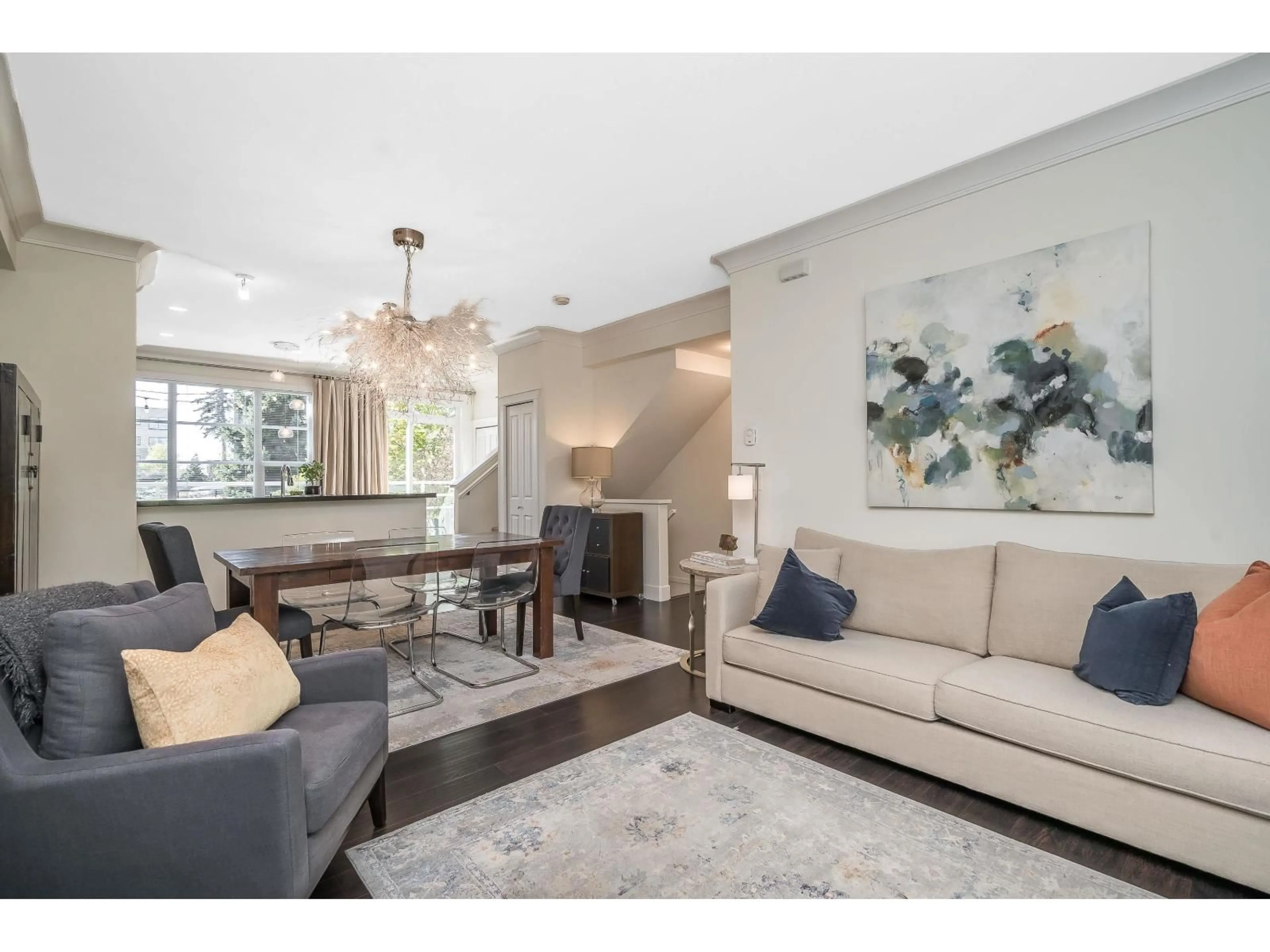 Living room with furniture, unknown for 64 - 15405 31 AVENUE, Surrey British Columbia V3Z2W5