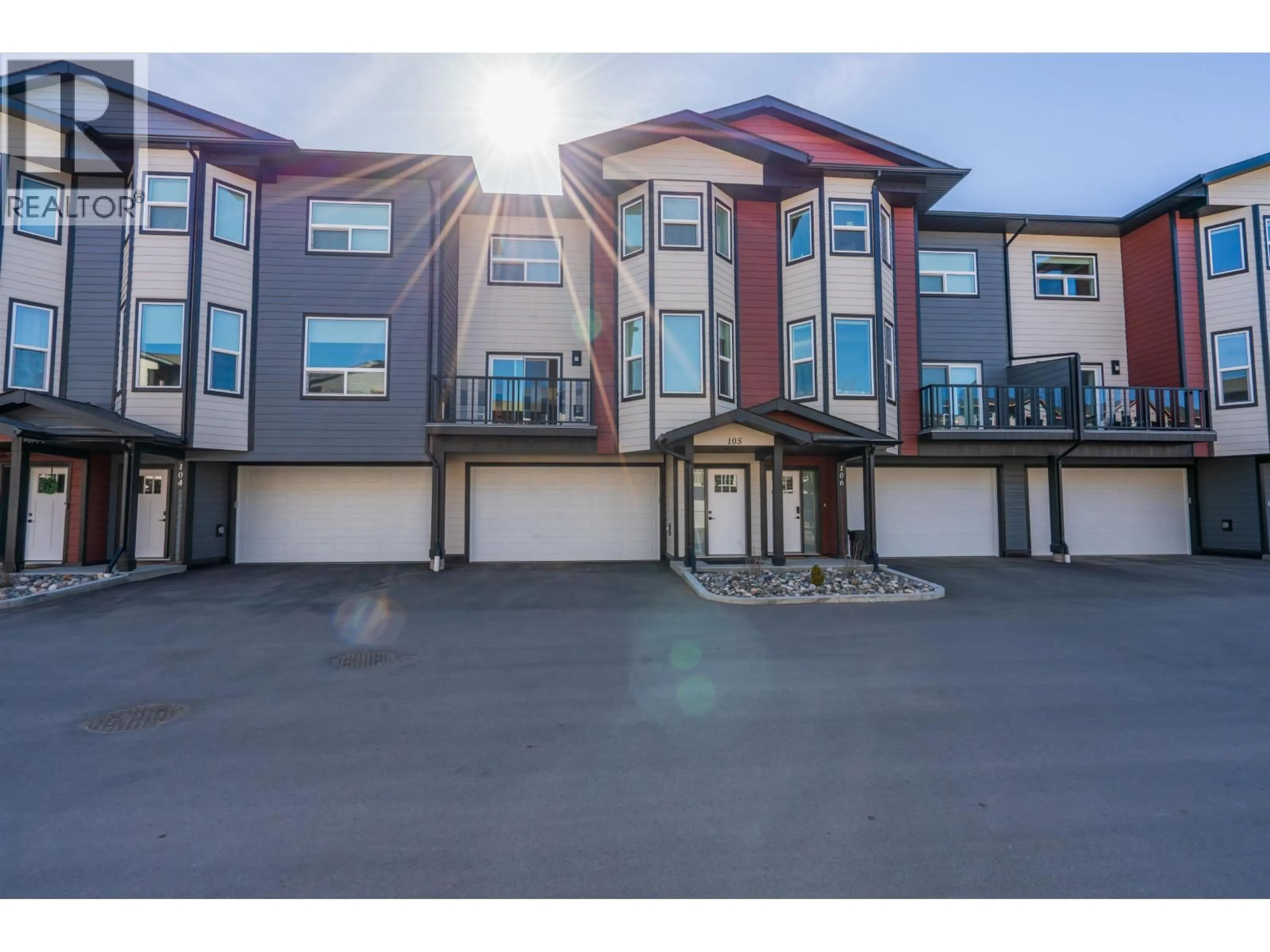 A pic from outside/outdoor area/front of a property/back of a property/a pic from drone, building for 105 - 7000 HUSBAND DRIVE, Prince George British Columbia V2N0K2