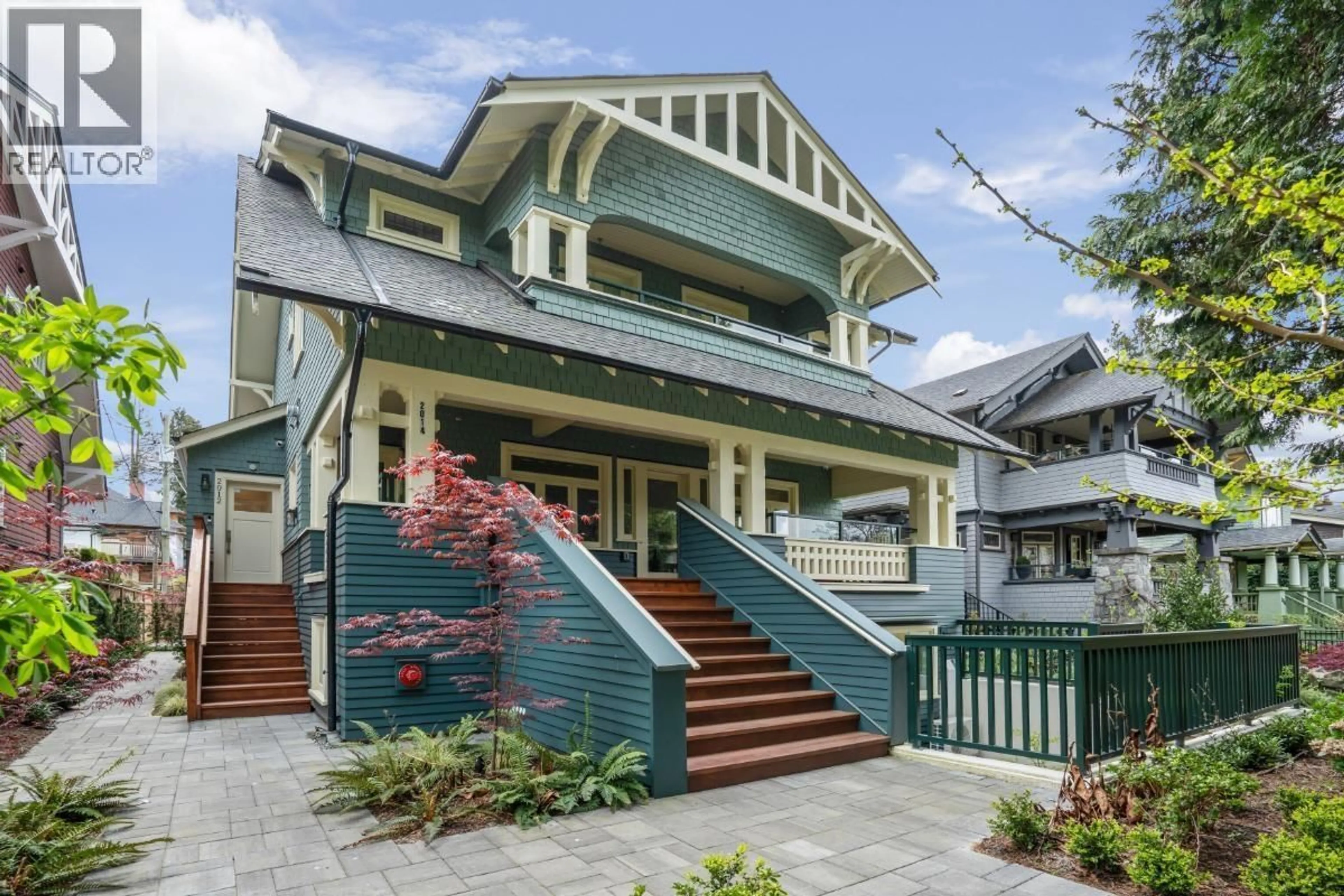 Home with vinyl exterior material, street for 2012 15TH AVENUE, Vancouver British Columbia V6J2L5