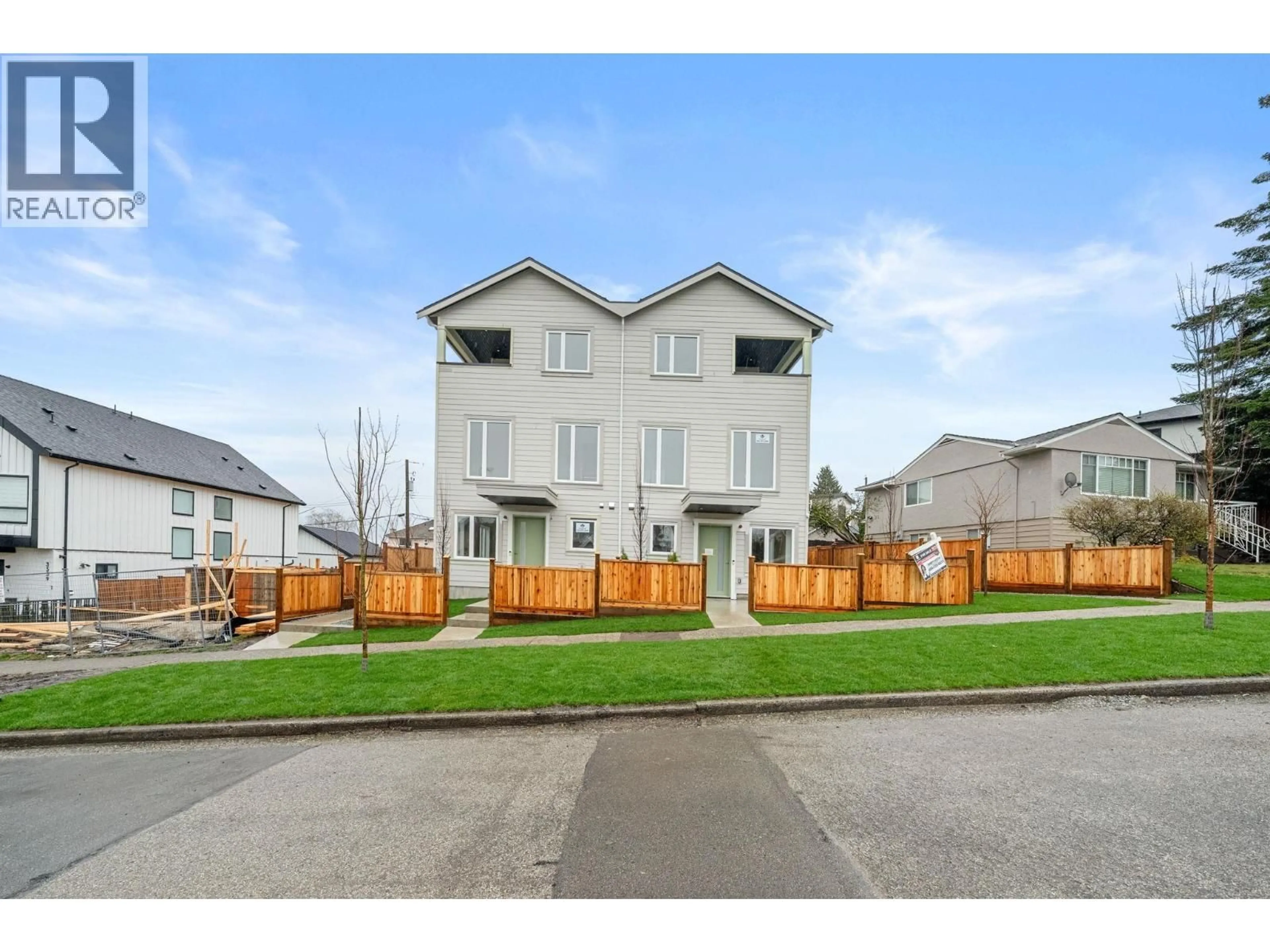 A pic from outside/outdoor area/front of a property/back of a property/a pic from drone, street for 3 - 3581 HAIDA DRIVE, Vancouver British Columbia V5M3Y9