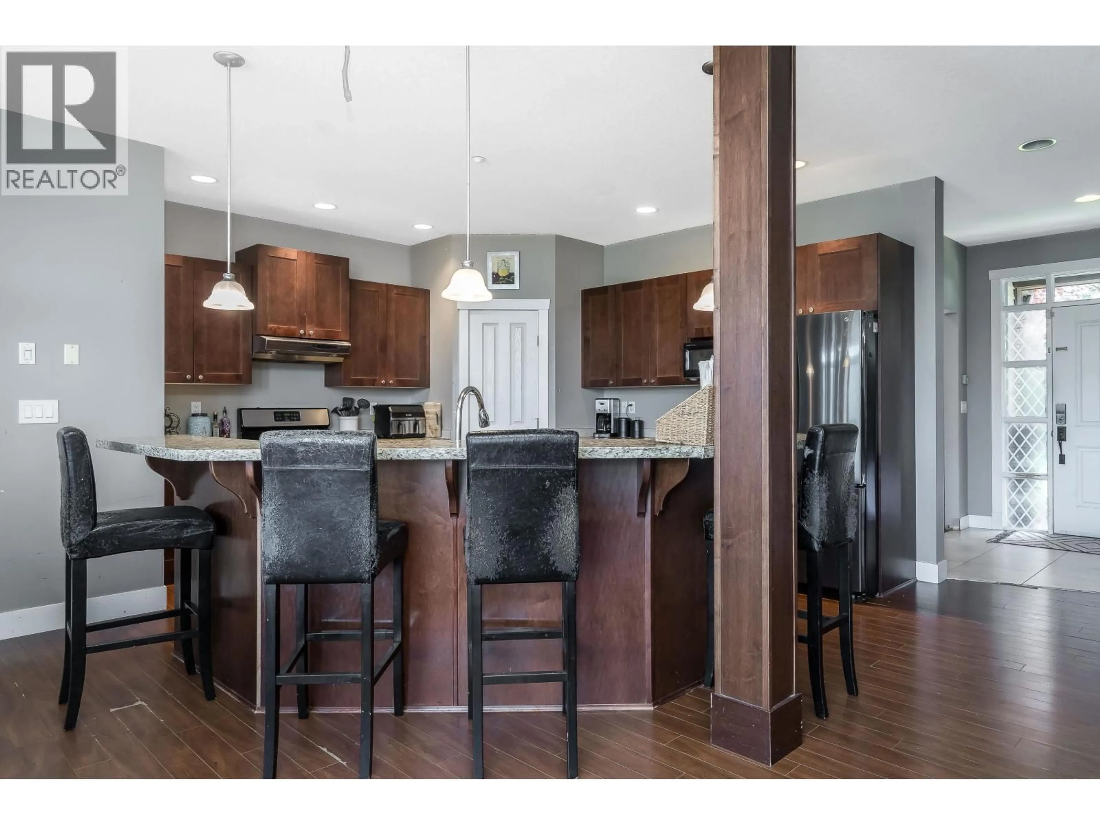 Open concept kitchen, wood/laminate floor for 22843 136A AVENUE, Maple Ridge British Columbia V4R0B4