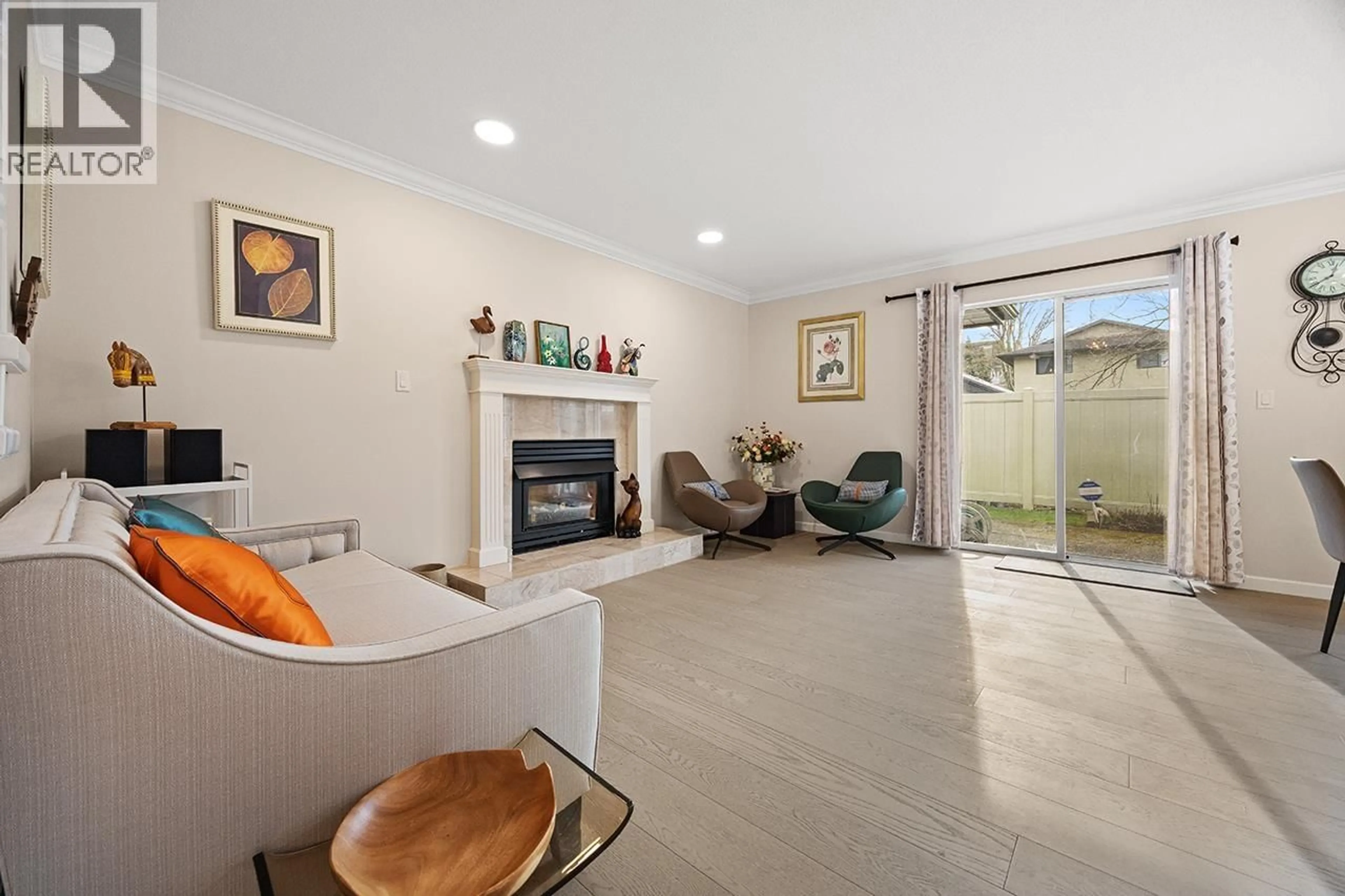 Living room with furniture, ceramic/tile floor for 43 - 8120 GENERAL CURRIE ROAD, Richmond British Columbia V6Y3V8