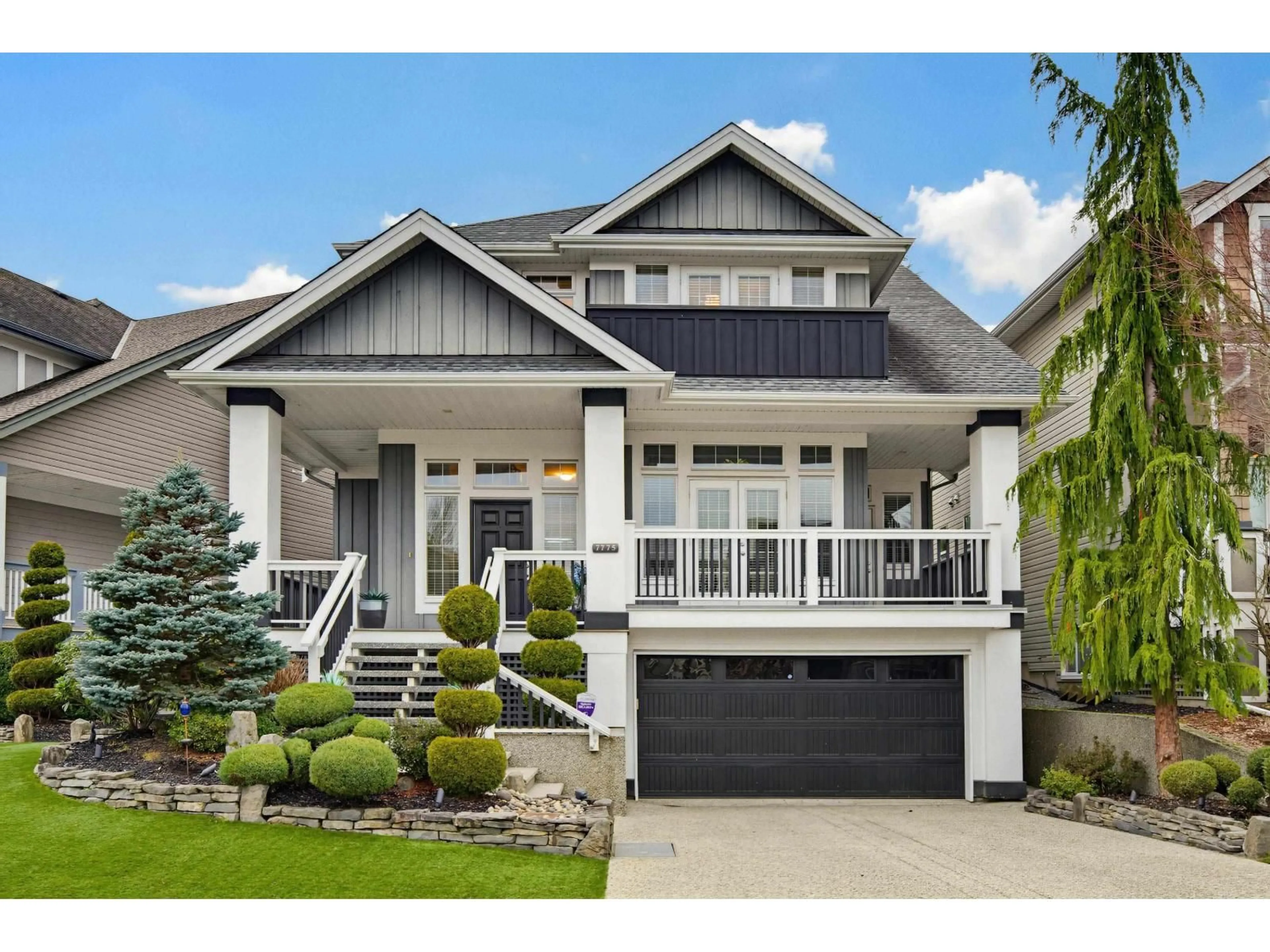 Home with vinyl exterior material, street for 7775 170 STREET, Surrey British Columbia V4N6L3
