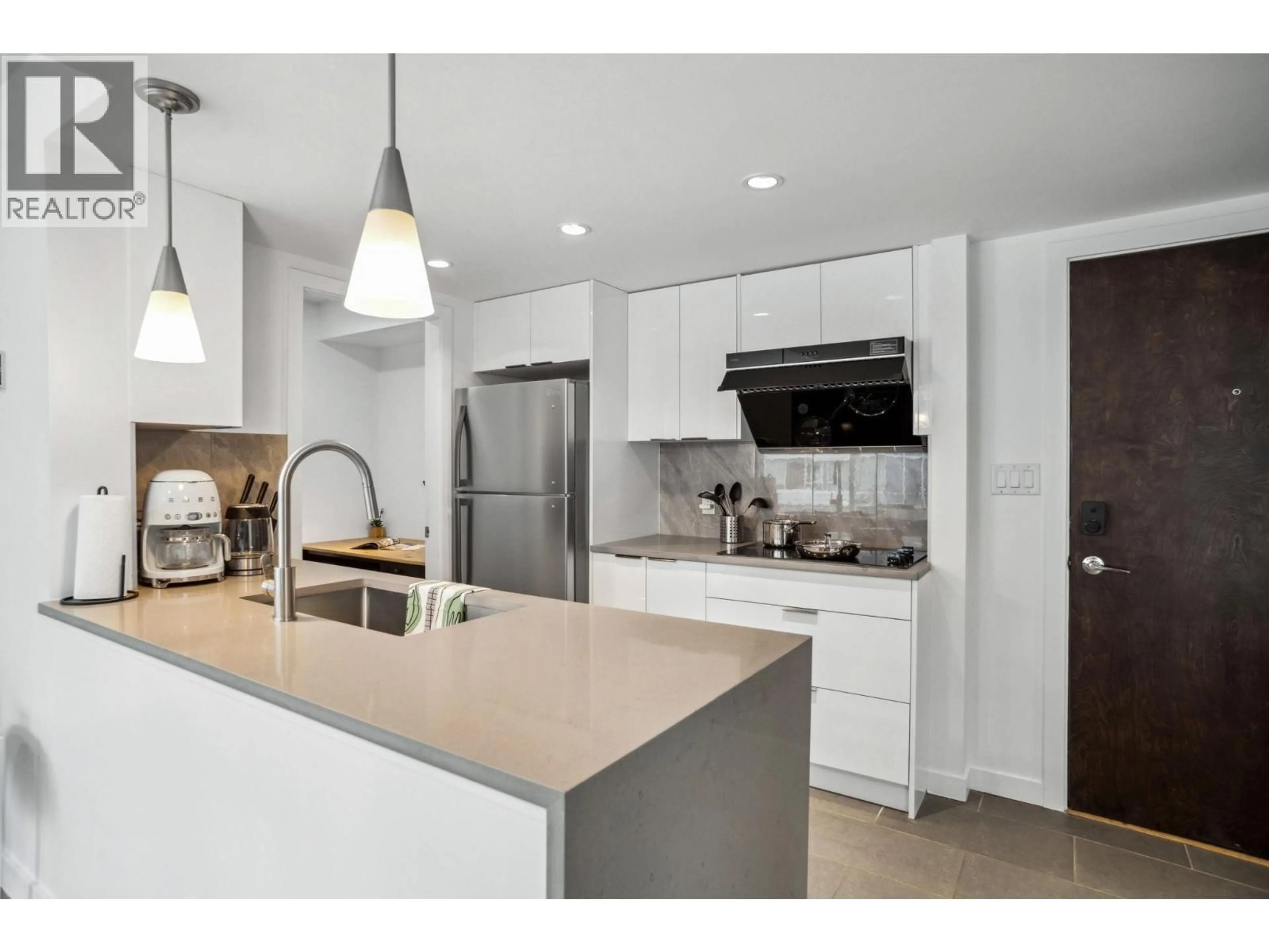Open concept kitchen, unknown for 605 - 618 ABBOTT STREET, Vancouver British Columbia V6B0C1