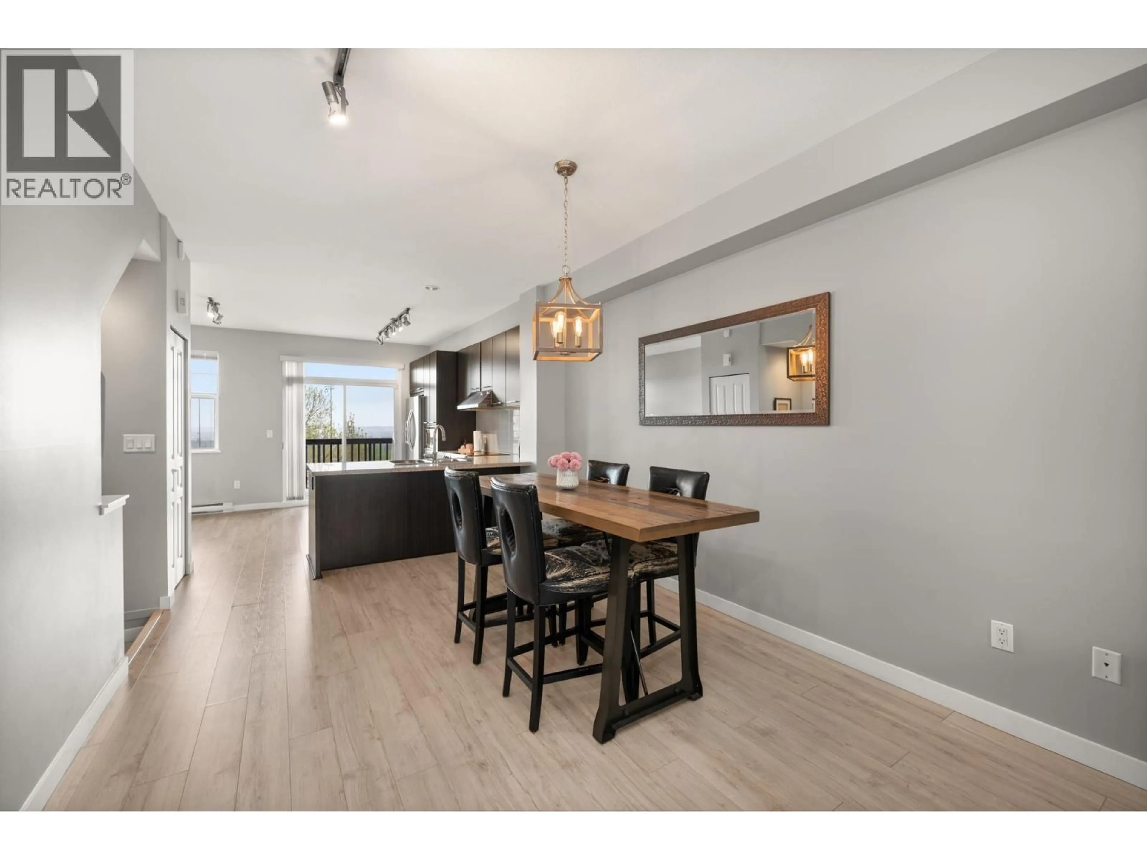 Open concept kitchen, wood/laminate floor for 27 - 1338 HAMES CRESCENT, Coquitlam British Columbia V3E0J2