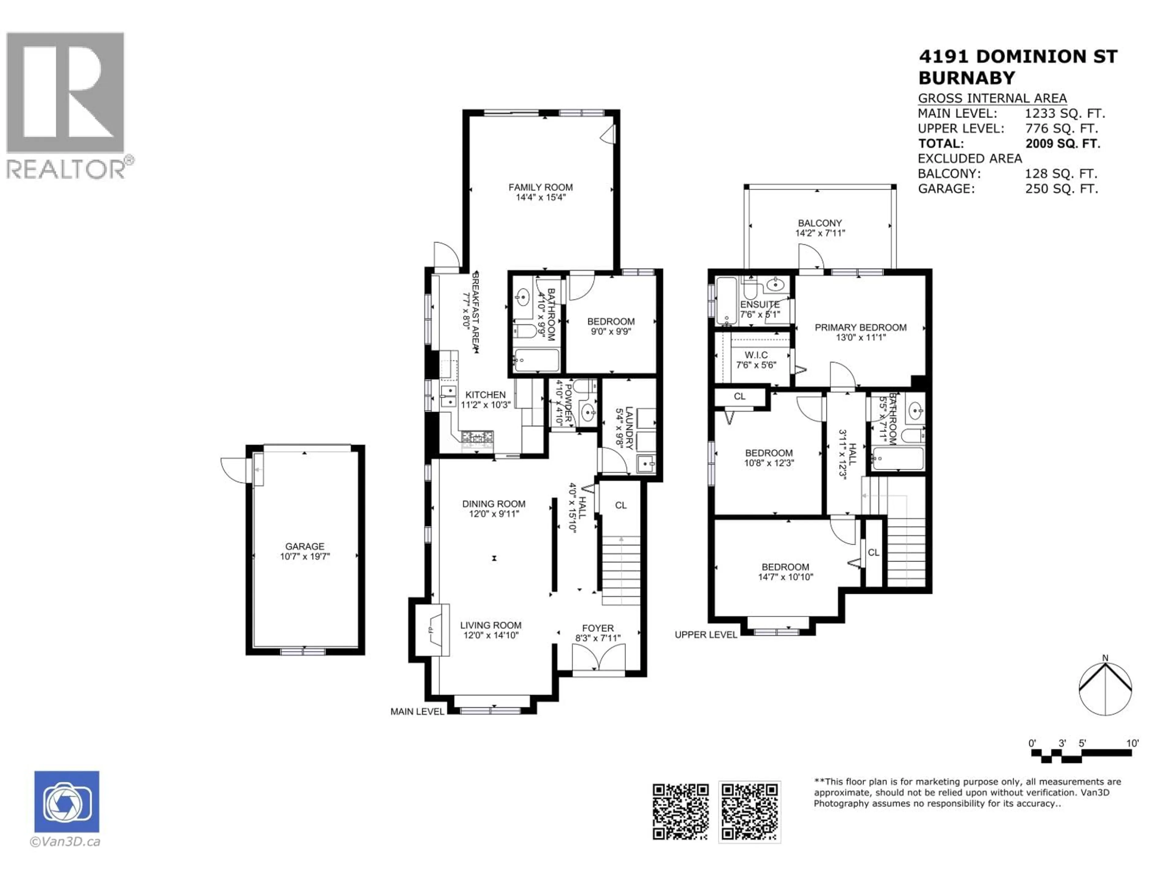 Floor plan for 4191 DOMINION STREET, Burnaby British Columbia V5G1C5