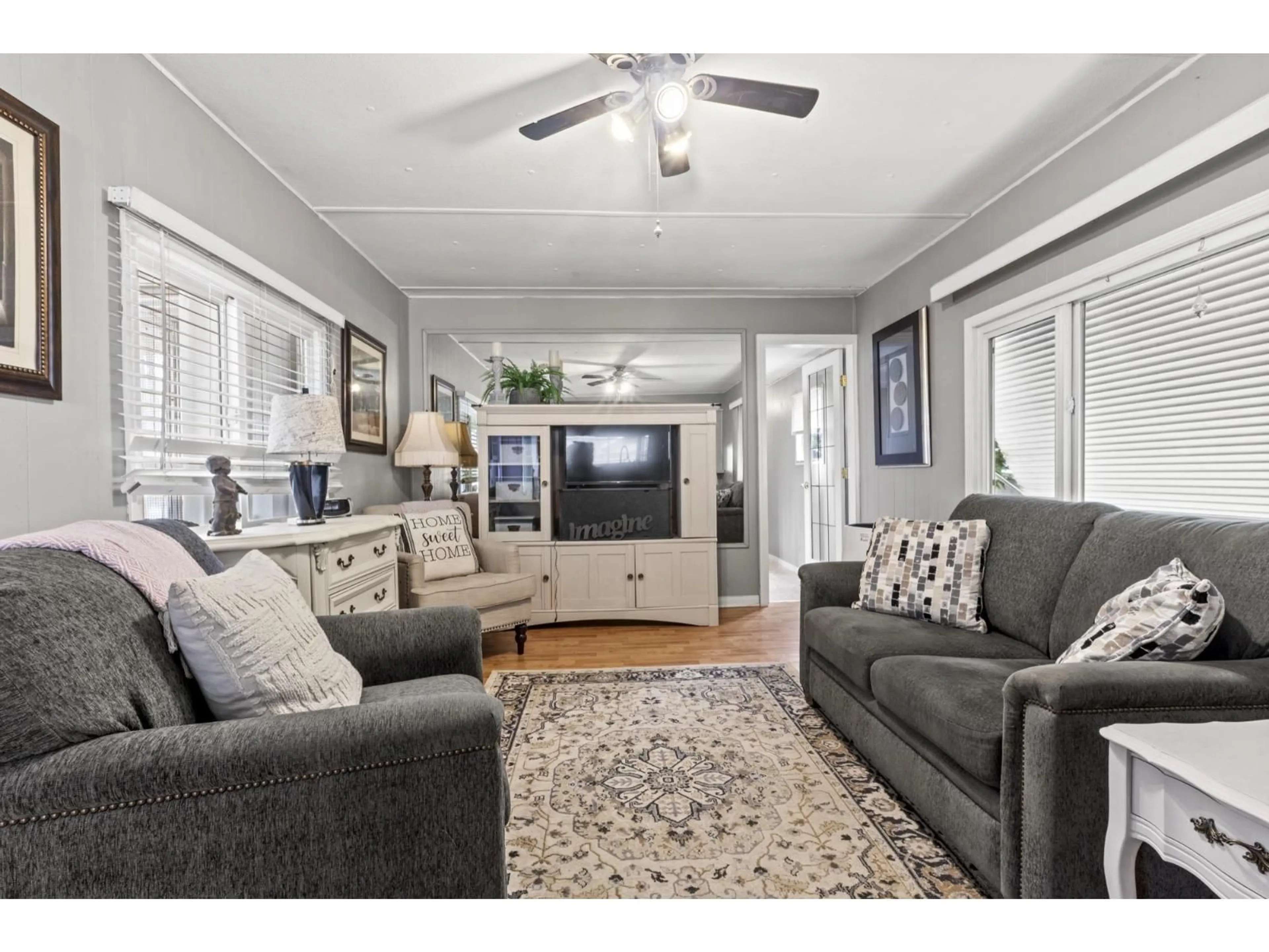 Living room with furniture, unknown for 18 - 9080 198 STREET, Langley British Columbia V1M3A8