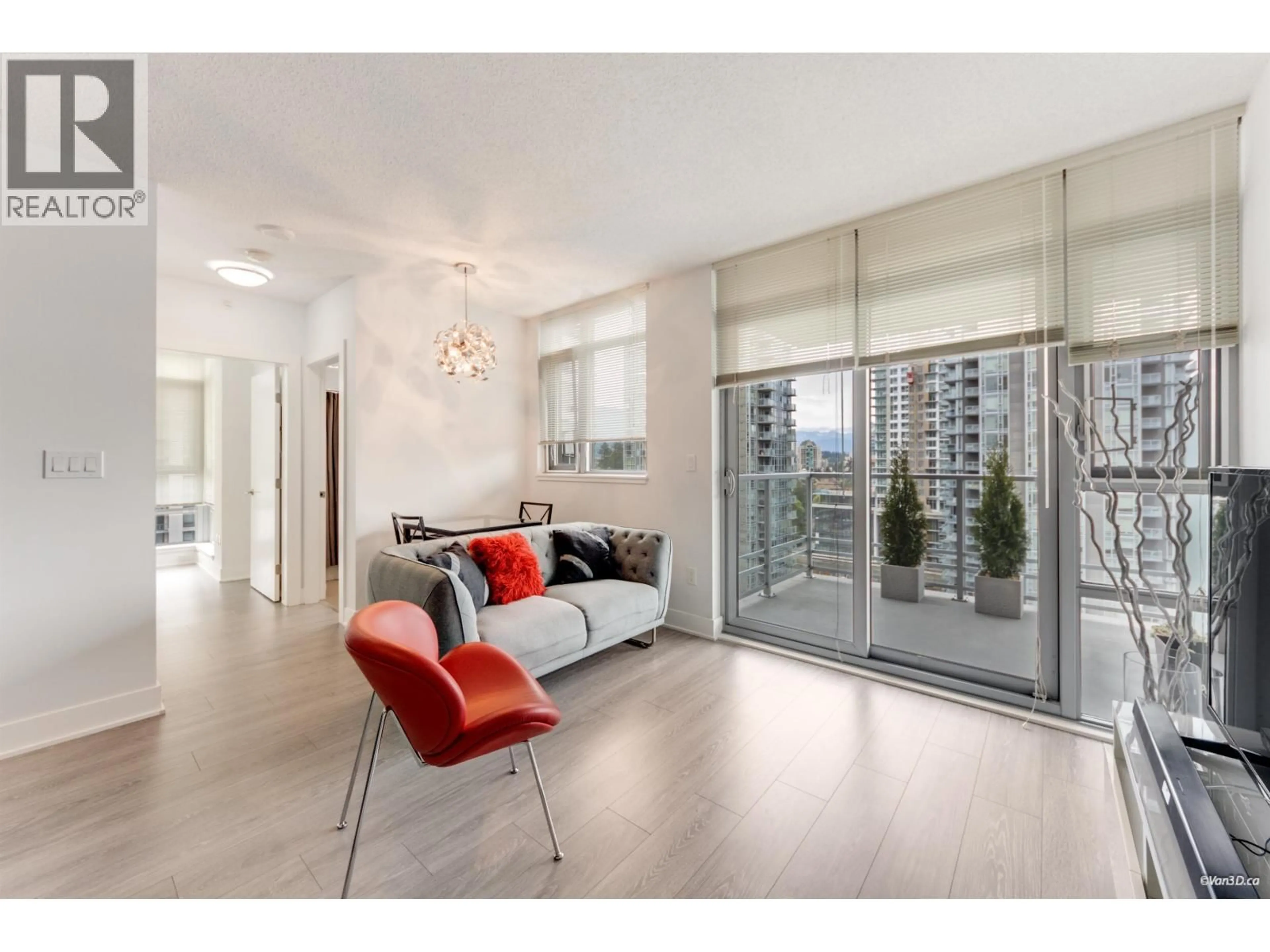 Living room with furniture, unknown for 1807 - 1155 THE HIGH STREET, Coquitlam British Columbia V3B7W4