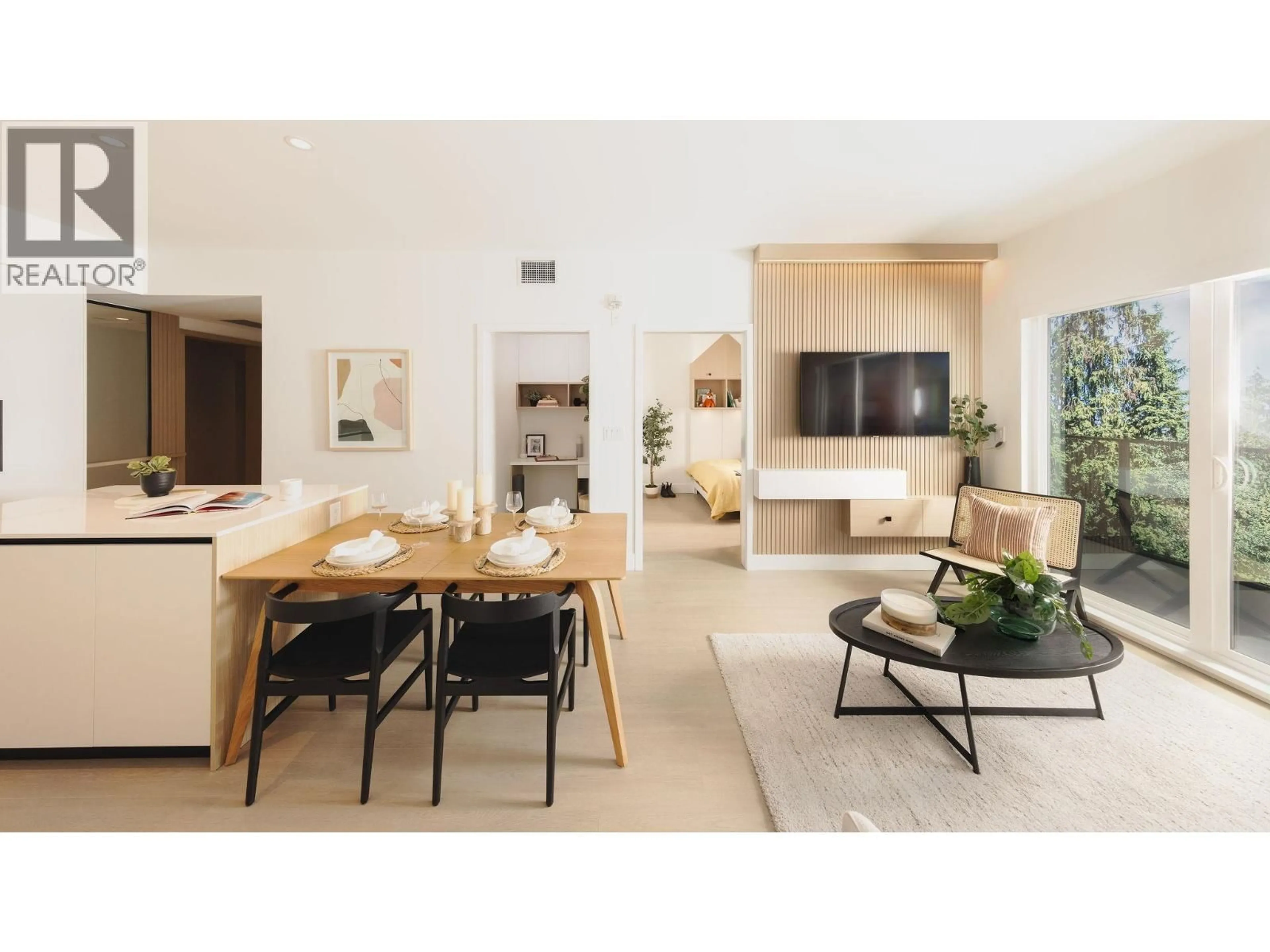 Living room with furniture, ceramic/tile floor for 304 - 1209 CECILE DRIVE, Port Moody British Columbia V3H1N1
