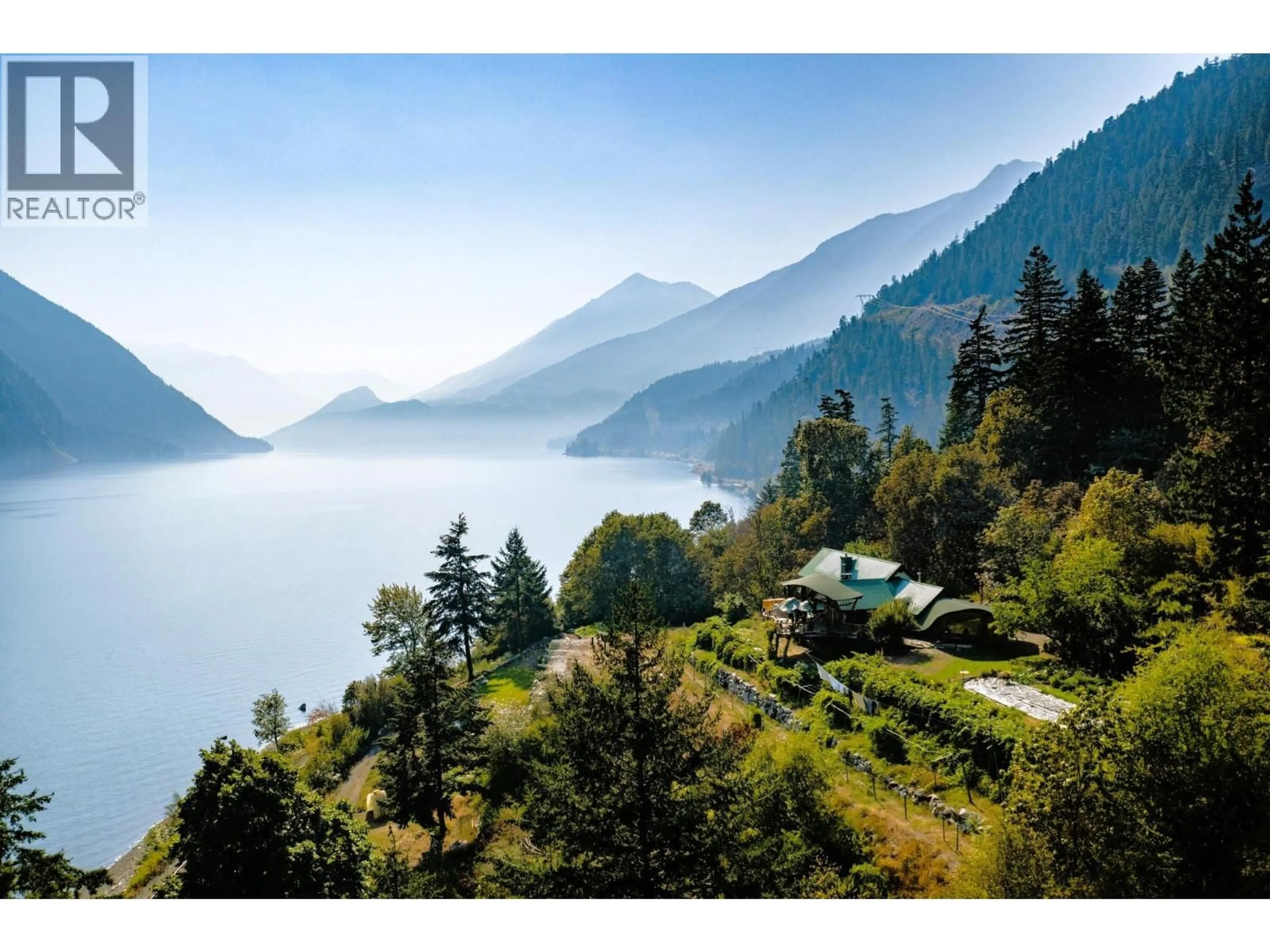 A pic from outside/outdoor area/front of a property/back of a property/a pic from drone, water/lake/river/ocean view for 20100 HIGHLINE ROAD, D'Arcy British Columbia V0N1L0