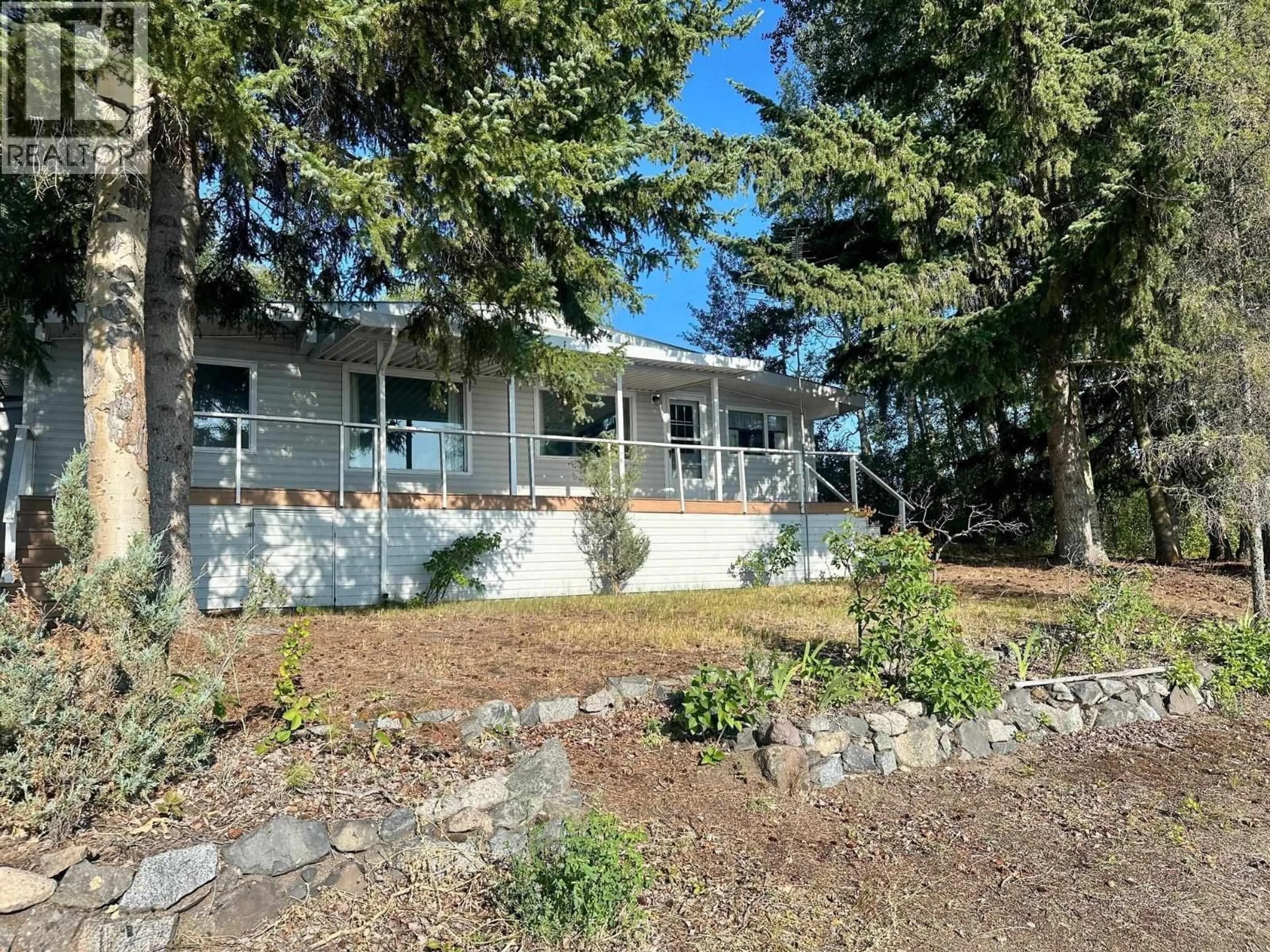 A pic from outside/outdoor area/front of a property/back of a property/a pic from drone, water/lake/river/ocean view for 8241 PETERSON ROAD, Fraser Lake British Columbia V0J1S0