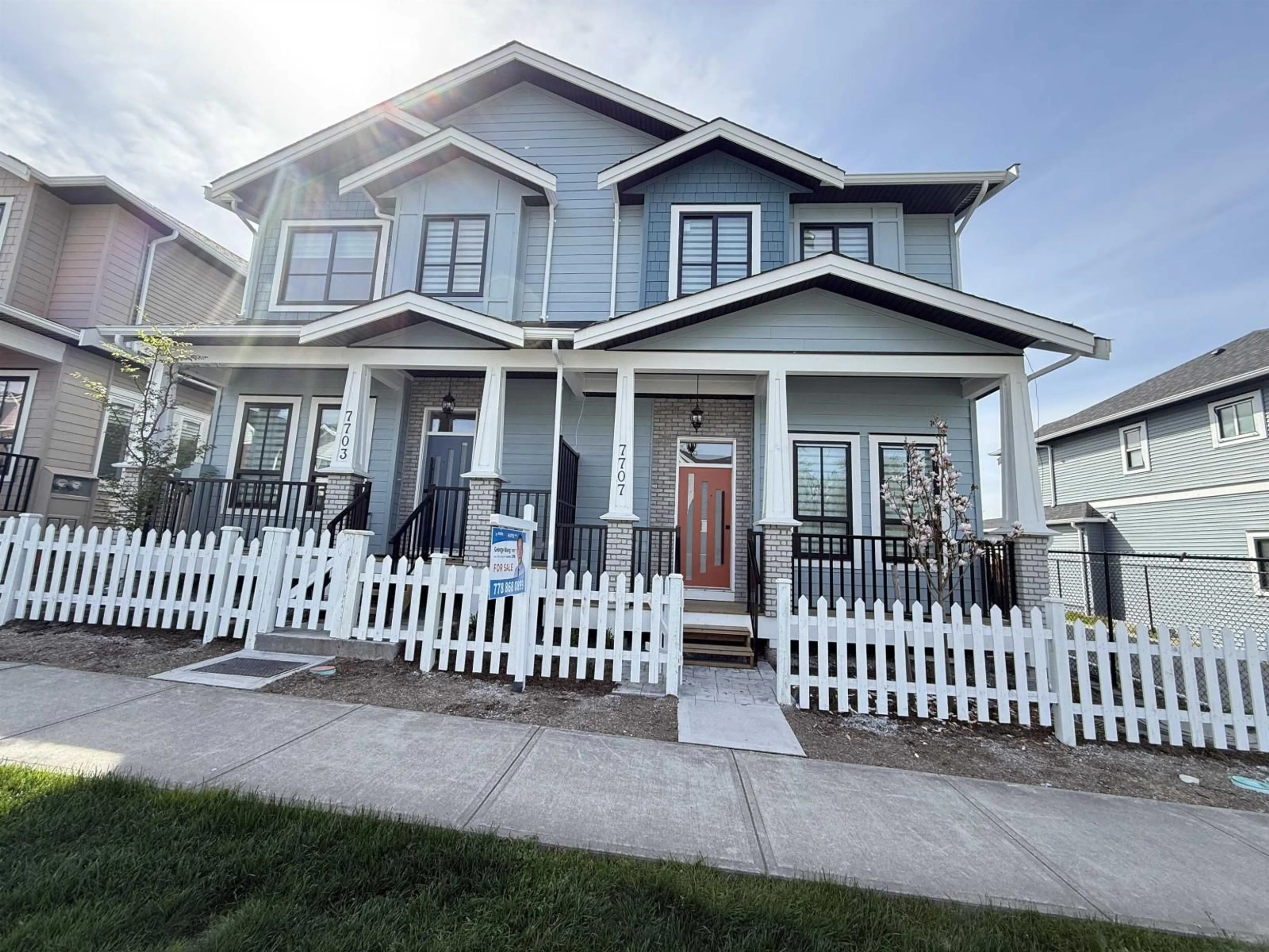 Home with vinyl exterior material, street for 7707 197 STREET, Langley British Columbia V2Y3T4