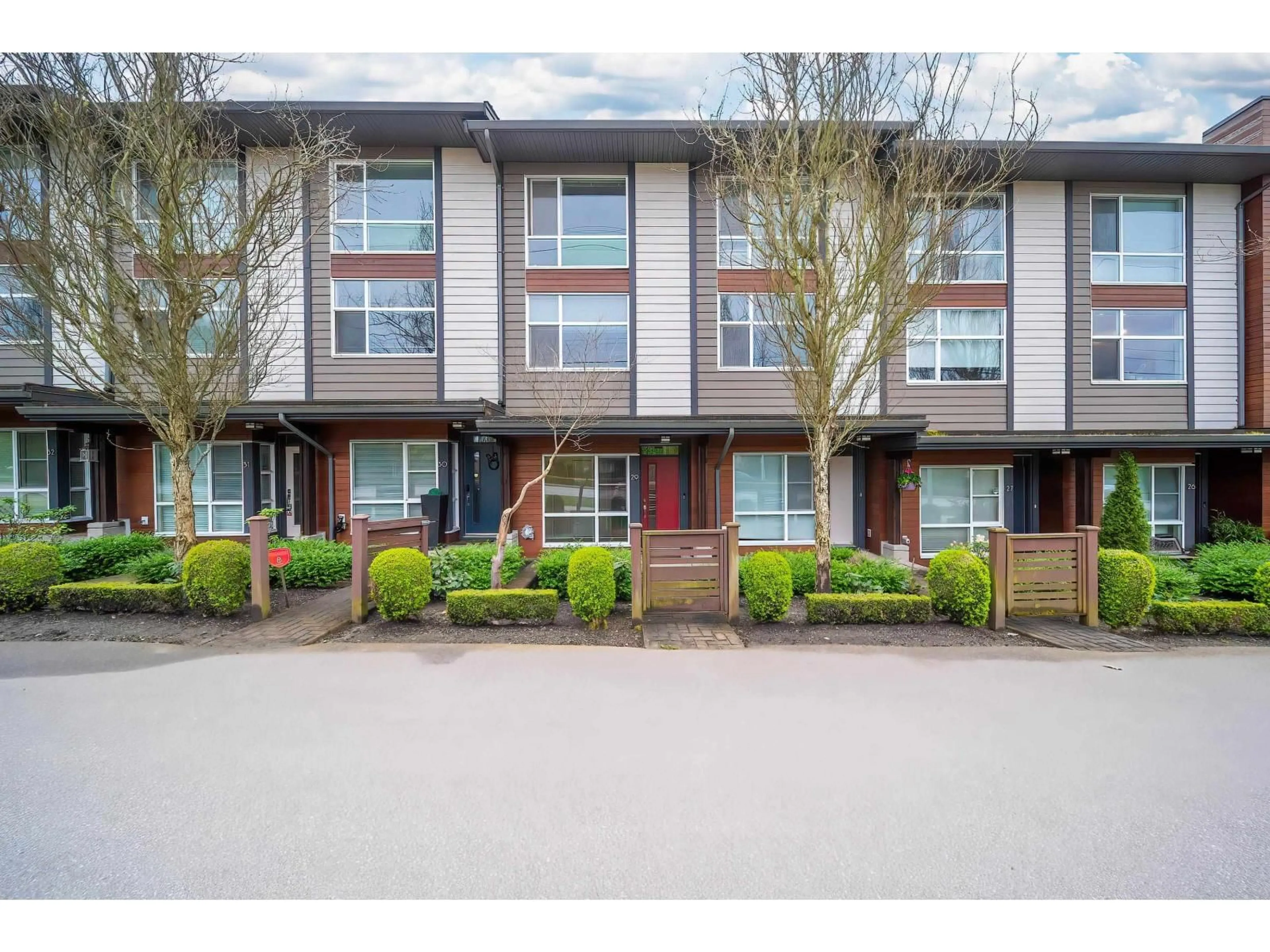 A pic from outside/outdoor area/front of a property/back of a property/a pic from drone, street for 29 - 16223 23A AVENUE, Surrey British Columbia V3Z6P4