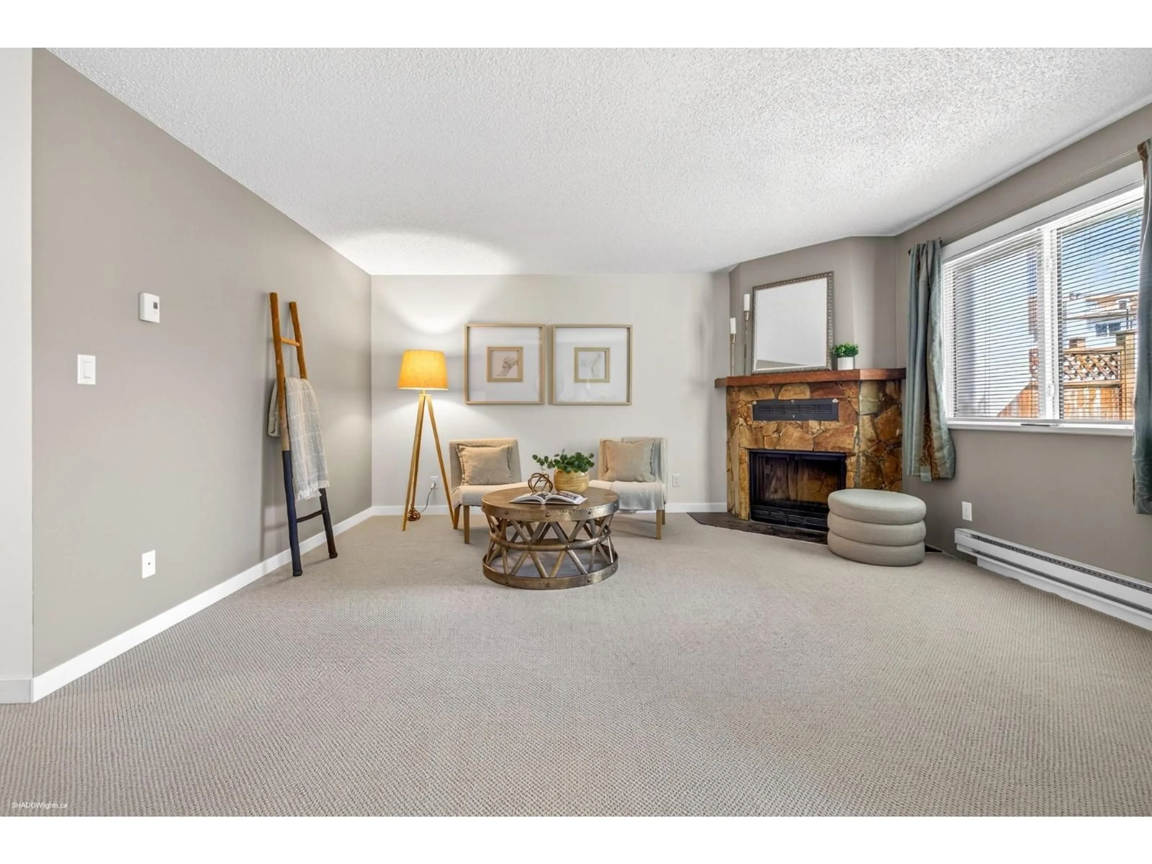 Living room with furniture, carpet floor for 101 - 7120 133 STREET, Surrey British Columbia V3W7Z7