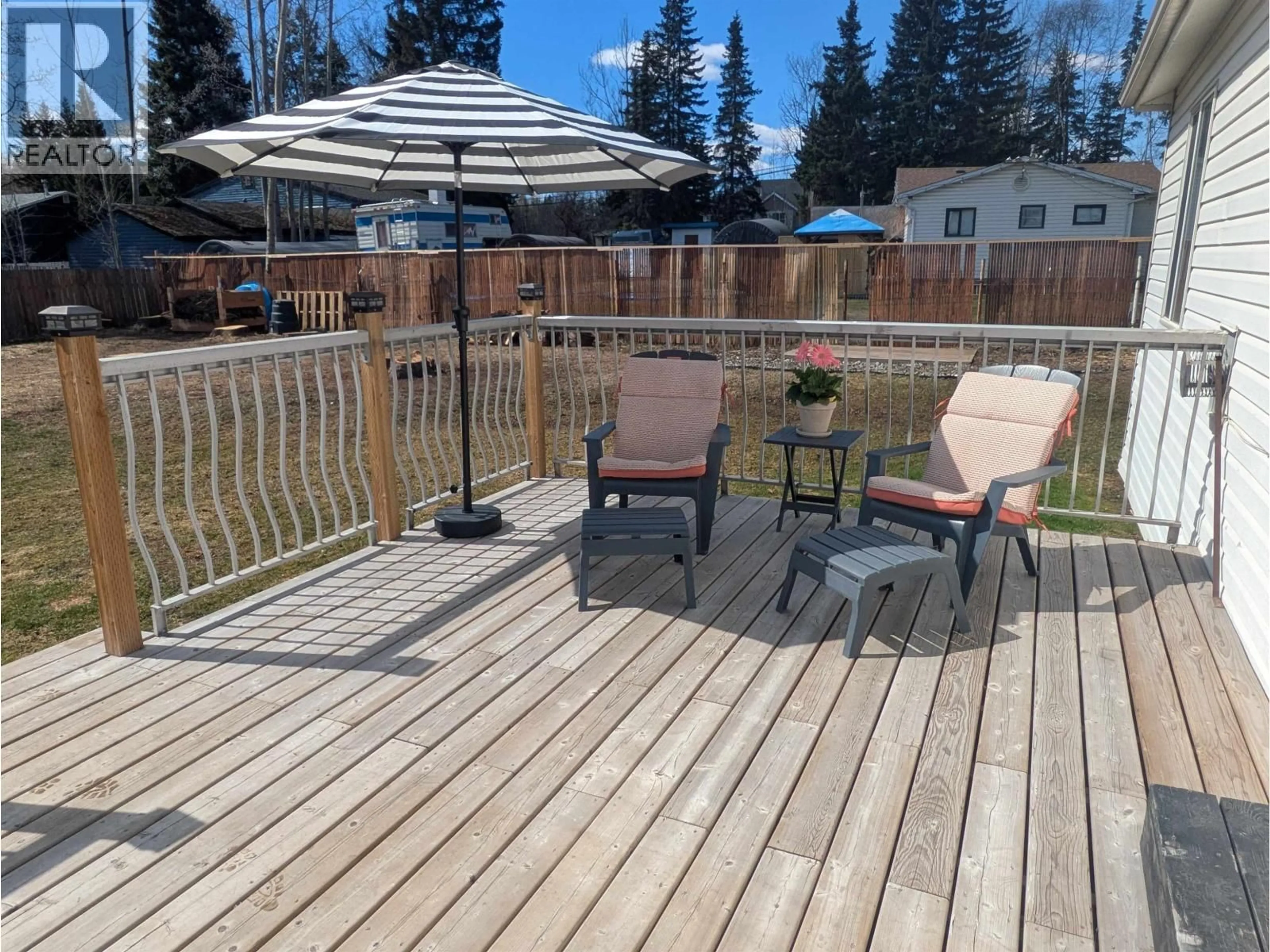 Patio, mountain view for 6865 TONY ROAD, Prince George British Columbia V2N5P4