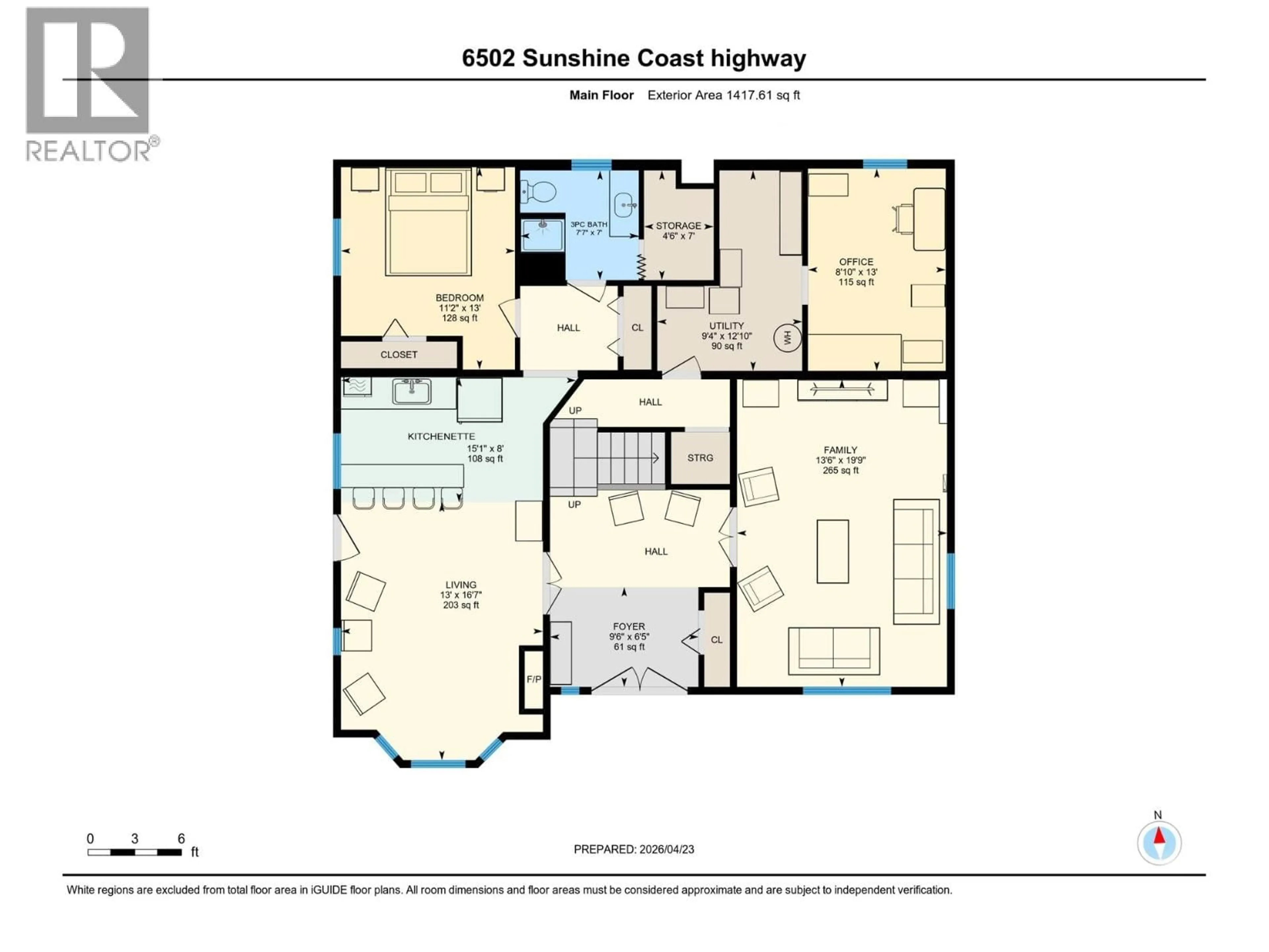 Floor plan for 6502 SUNSHINE COAST HIGHWAY, Sechelt British Columbia V7Z0M9