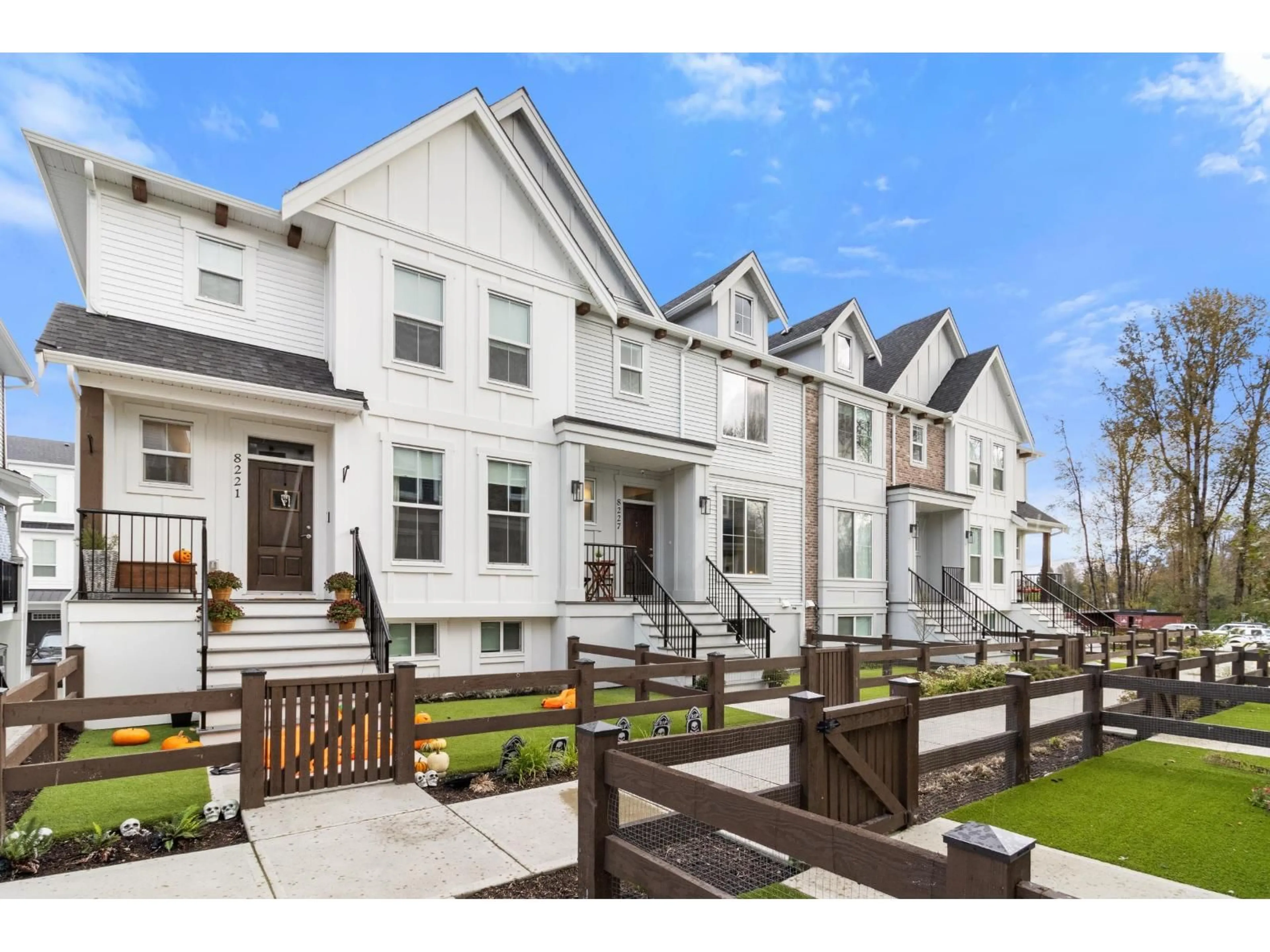 Home with vinyl exterior material, street for 8227 FOXFERN ROAD, Chilliwack British Columbia V2R6H9